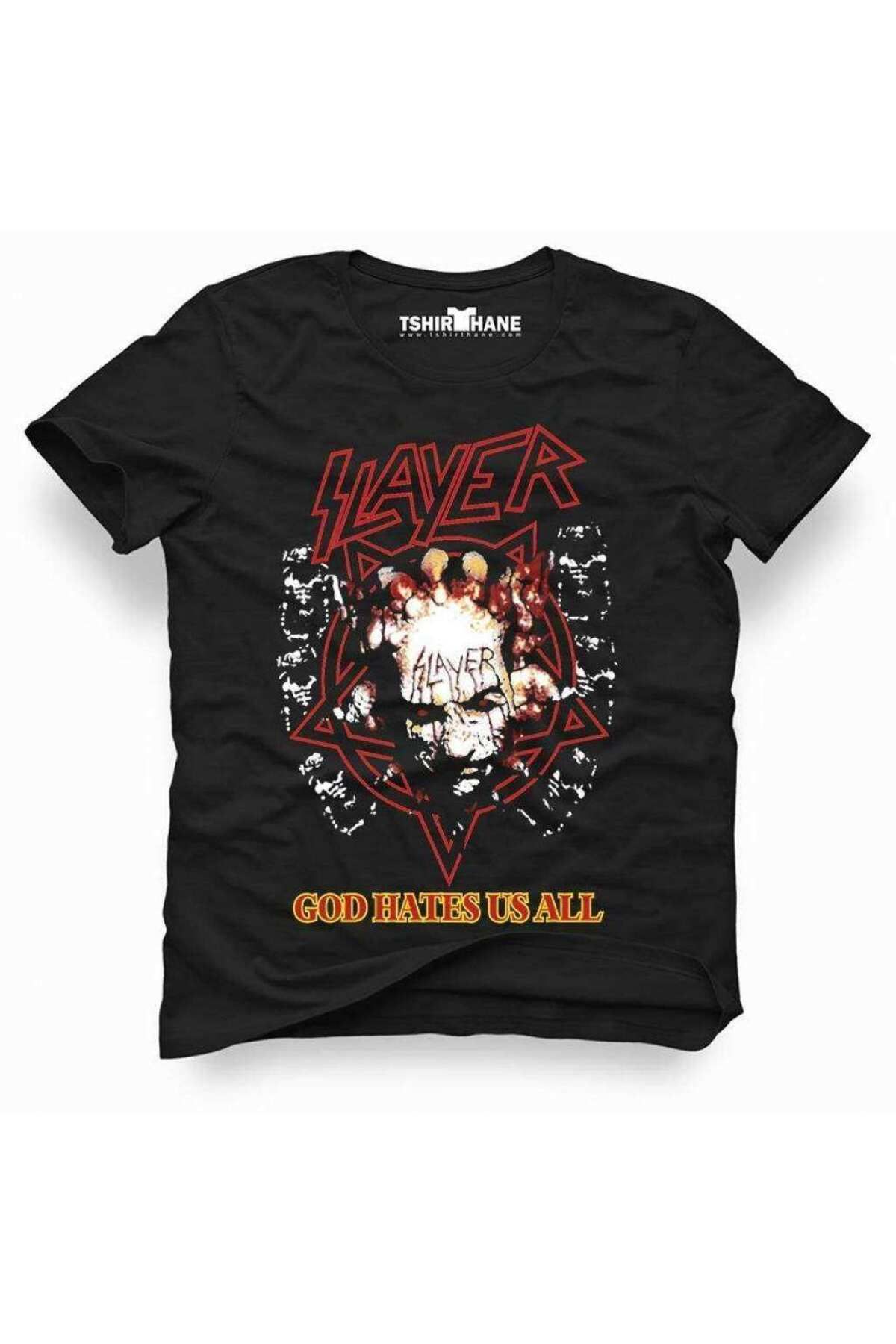 Tshirthane Slayer God HatesUs All Rock Metal...