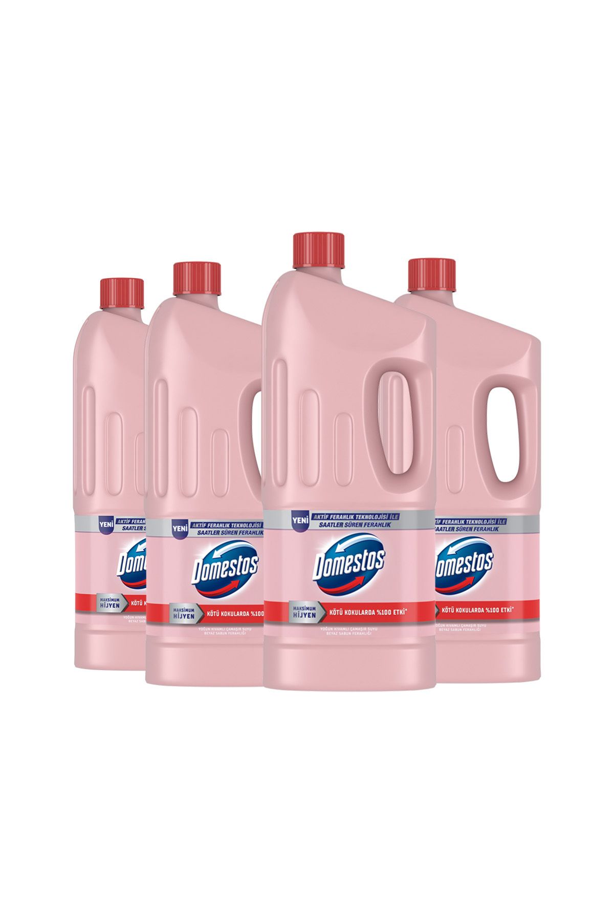 Çamaşır Suyu Beyaz Sabun Ferahlığı 1850 ml X4