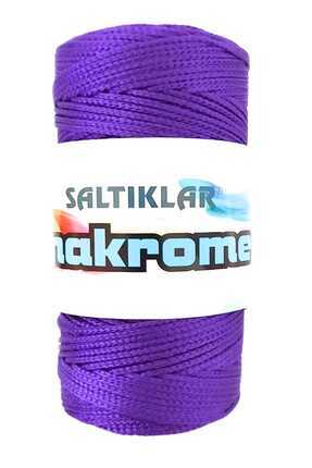 1 Adet Polyester Makrome İpi 4250 Mor 100 gr Image 0
