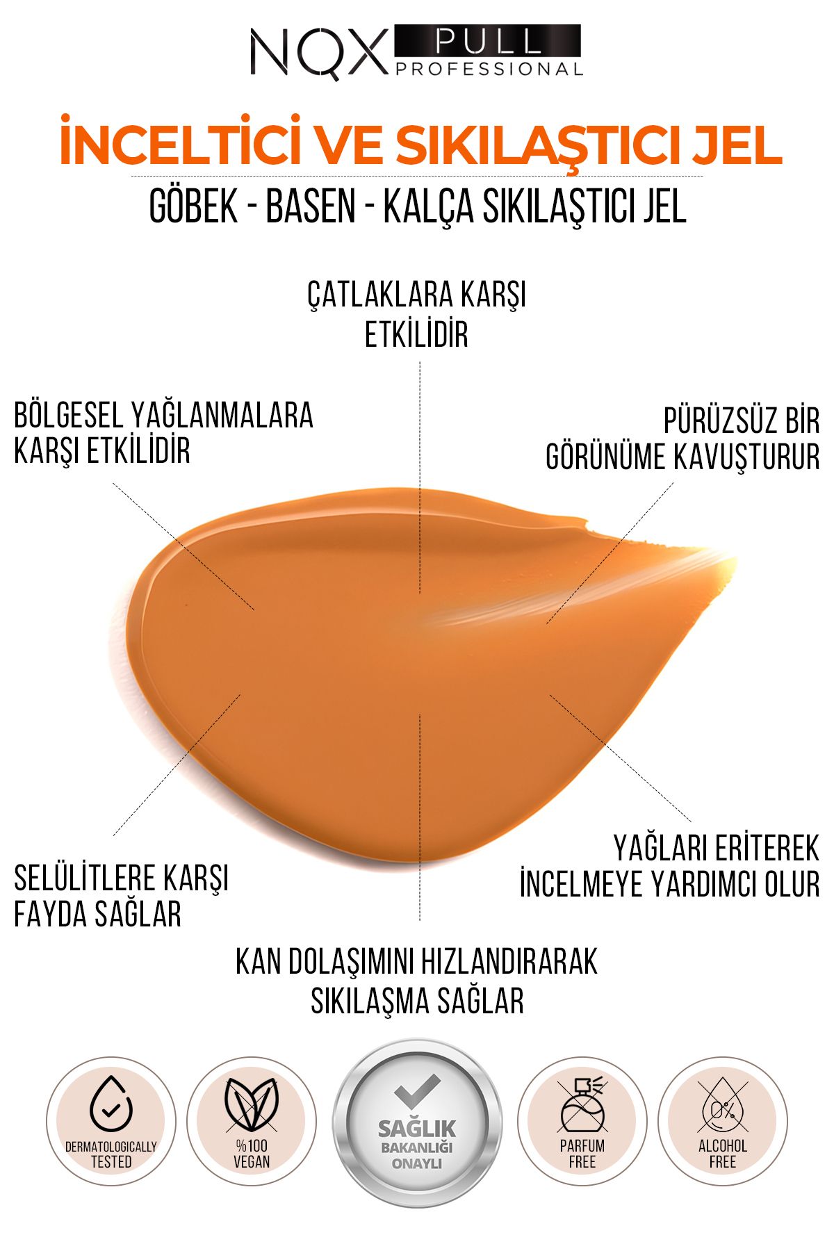 Selülit Ve Çatlak Giderici Vücut Şekillendirici Sıkılaştırıcı Jel