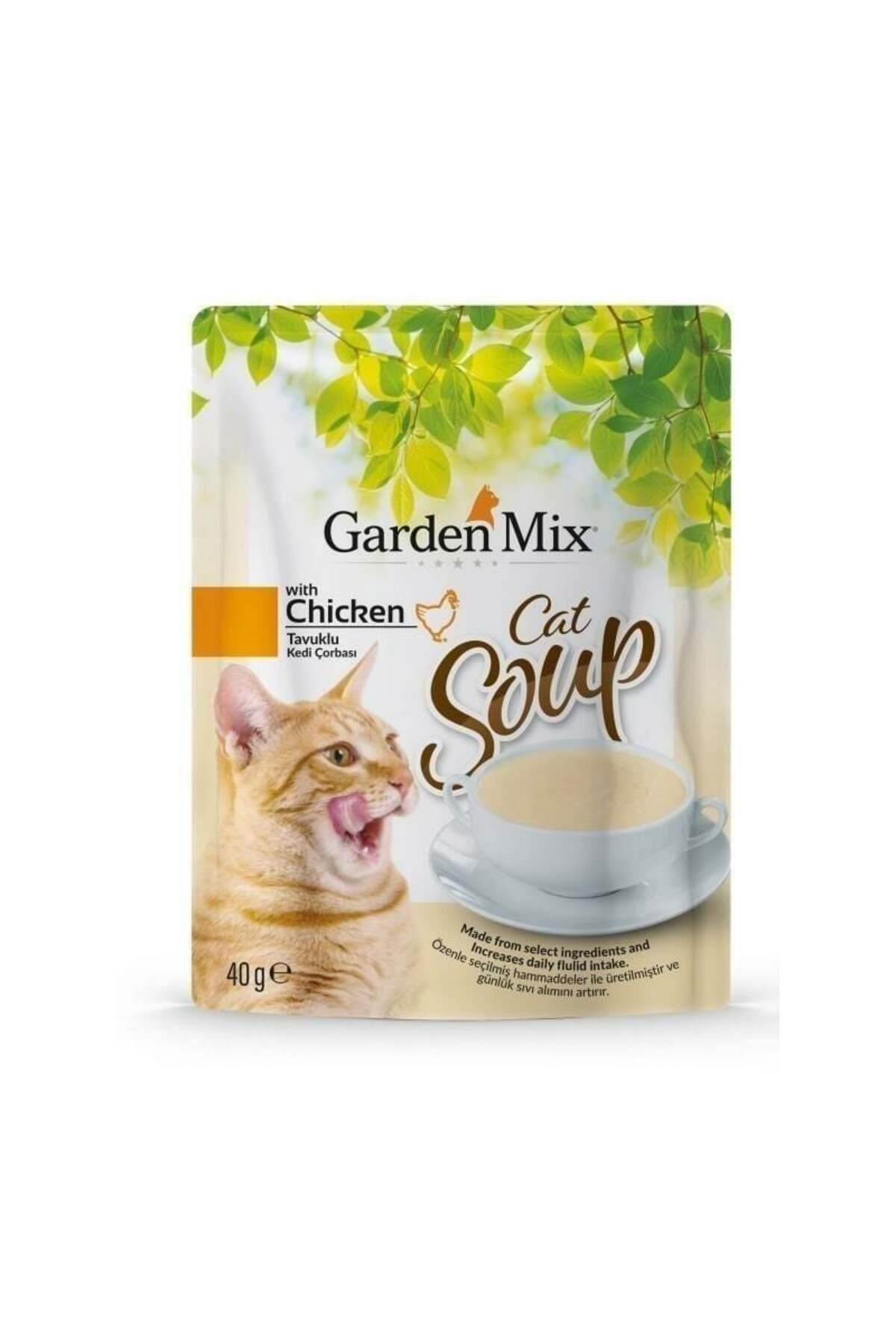 Garden Mix Tavuklu Kedi Çorbası 40 Gr - Petshopundan