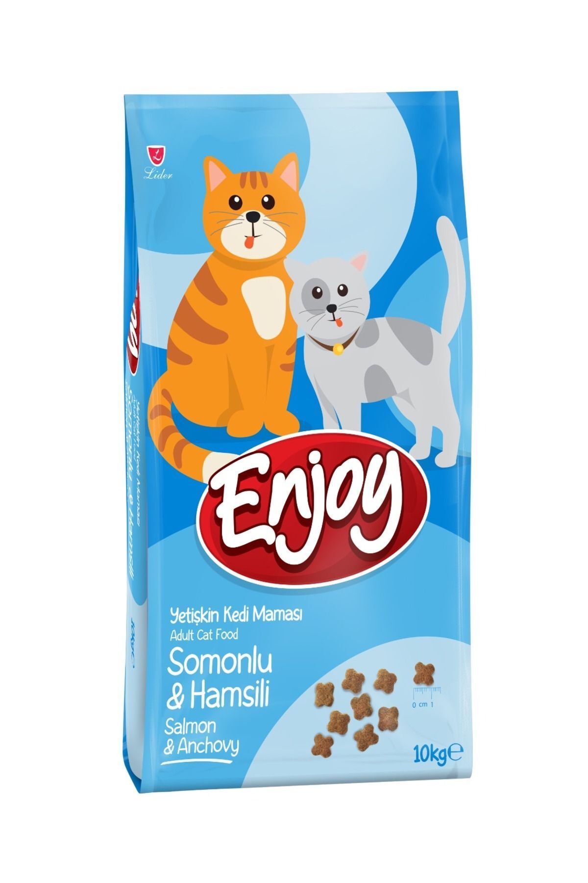 EnjoySomonlu Ve HamsiliYetişkin Kedi Maması 1...