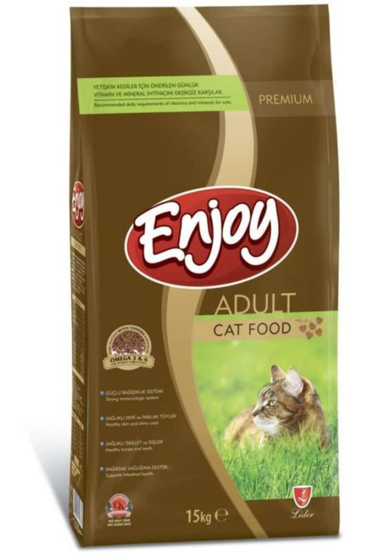 EnjoyCat Food TavukluYetişkin Kedi Maması 15...