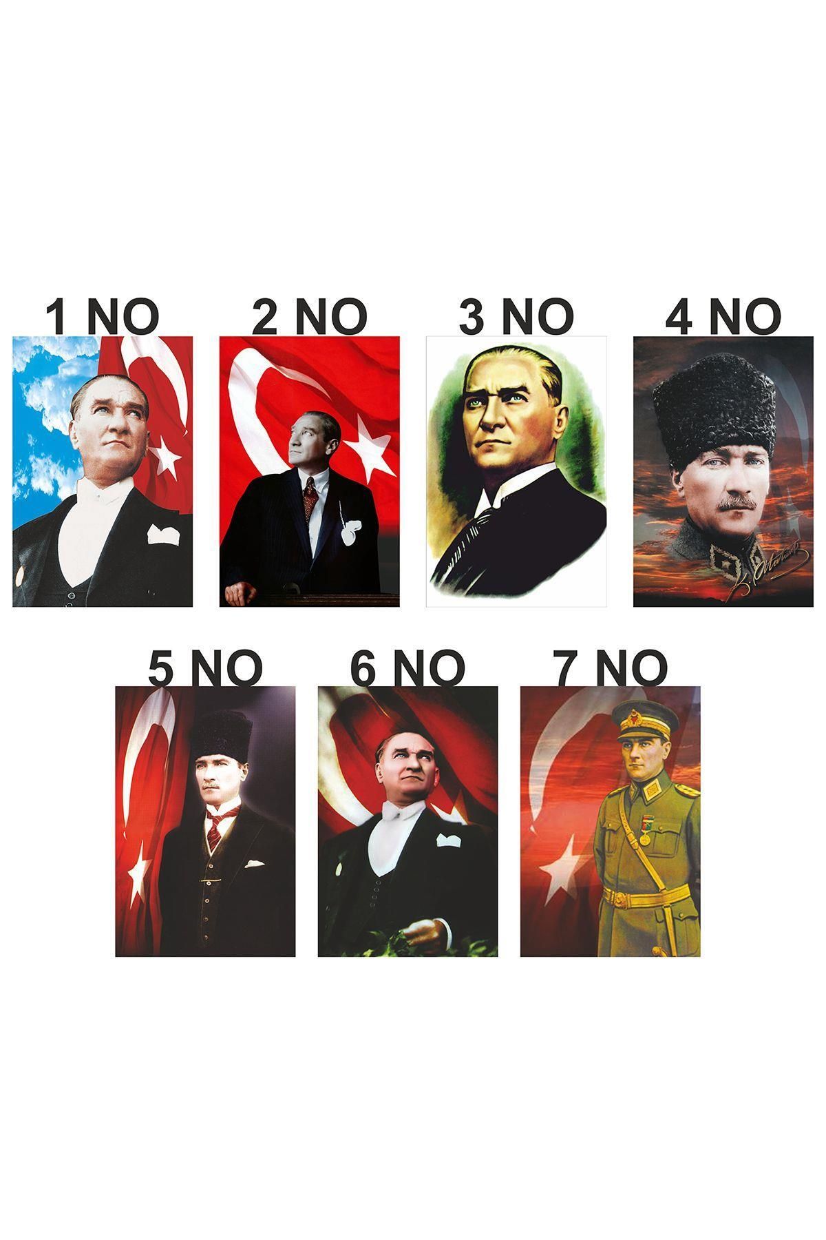 Atatürk Posteri 400x600 cm 1. Kalite Raşel Kumaş