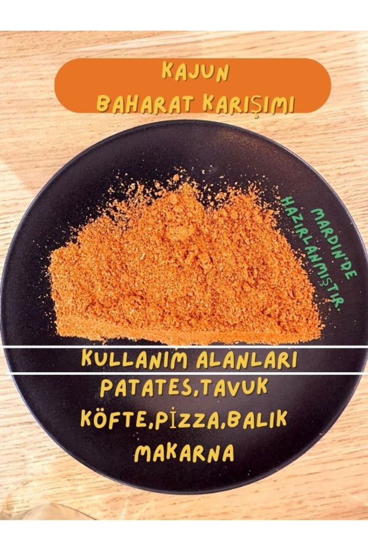 HEPSİ ANADOLU Kajun BaharatKarışımı 500 gr.