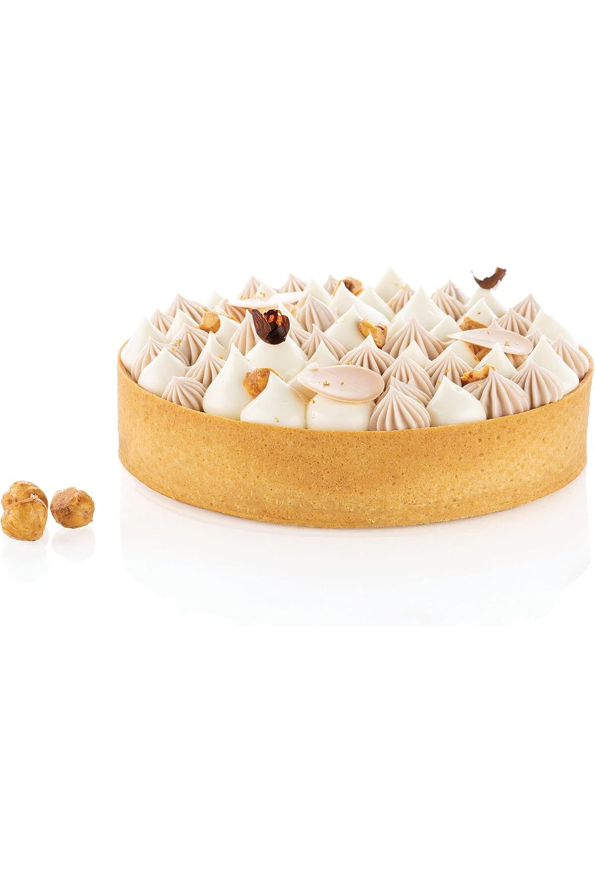 Narkalıp Yuvarlak Delikli Tart Kalıbı Çap 18cm Derinlik 2cm