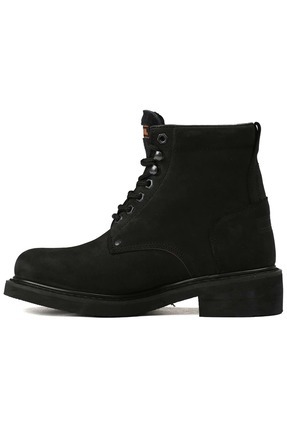 025M100109 Gıbson Deri Erkek Bot SİYAH-NUBUK Image 3