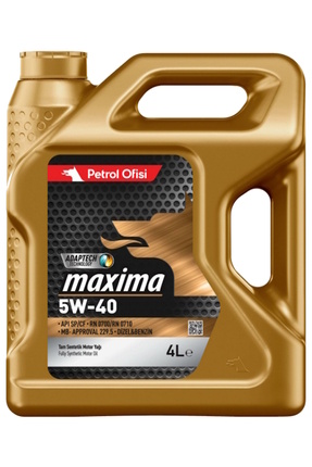 Maxıma 5w/40 Motor Yağı 4 Lt Tam Sentetik Image 0