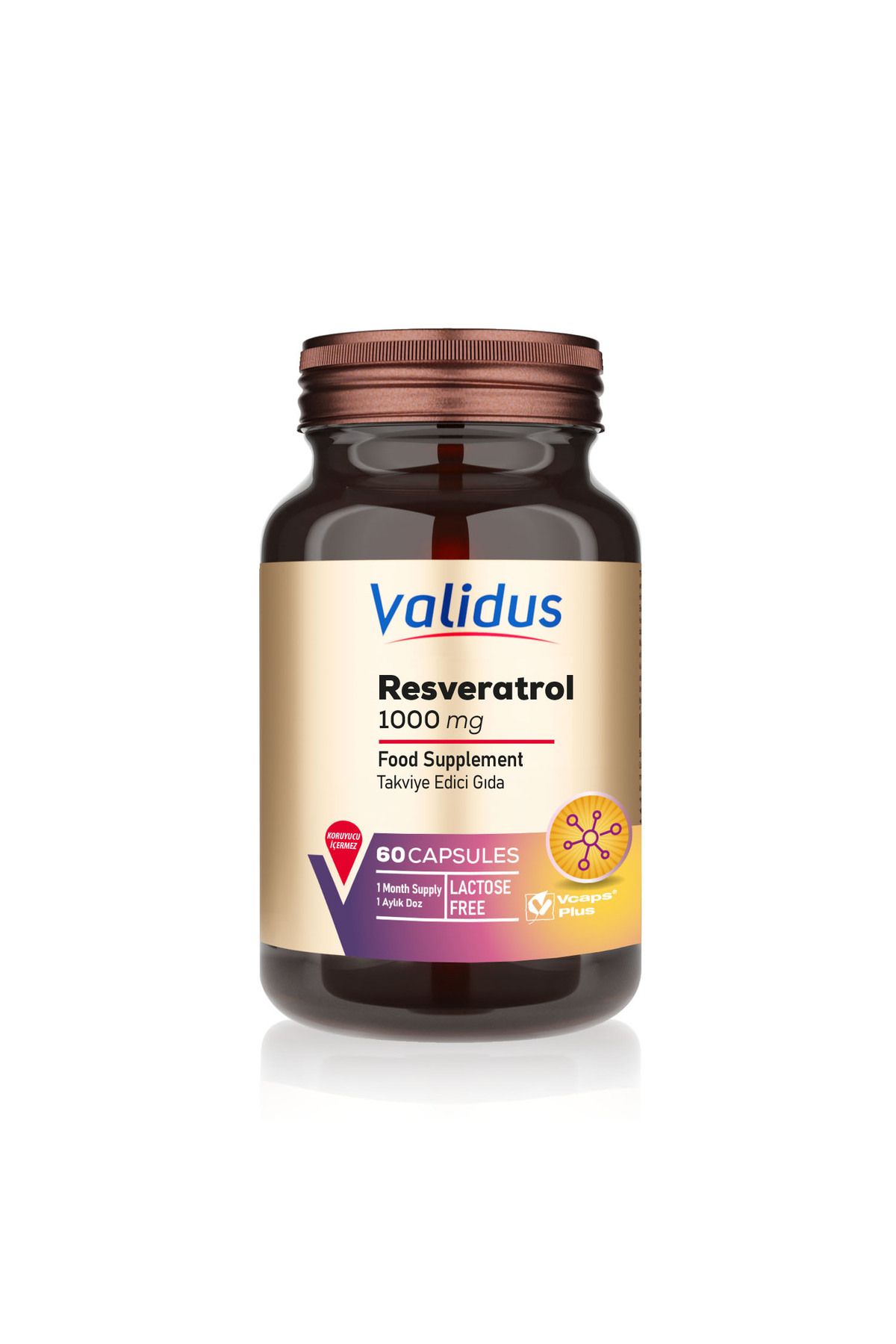 ValidusResveratrol 1000 mg60 kapsül