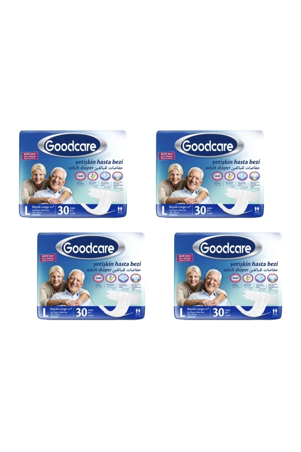 Goodcare Yetişkin Hasta BeziLarge (L) 120 Ade...