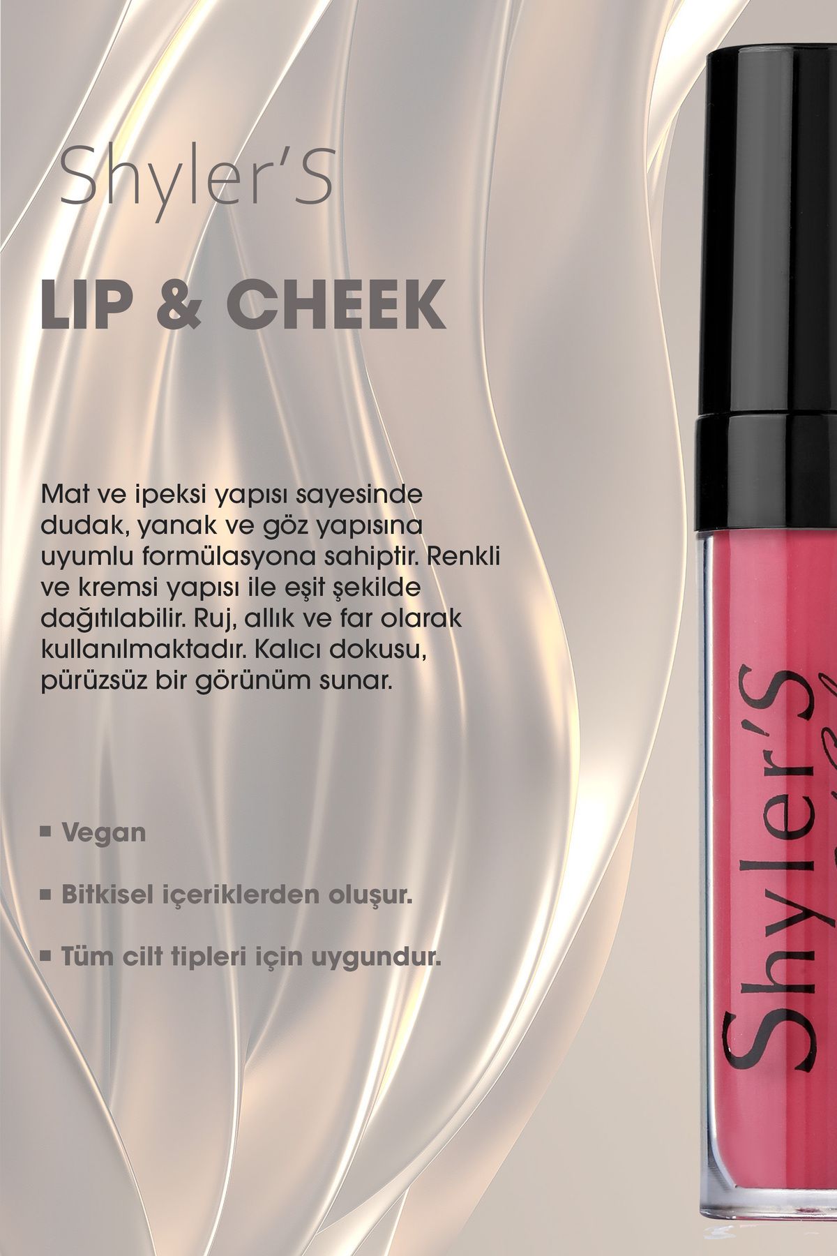 Lip & Cheek Pretty Pink Lip Color