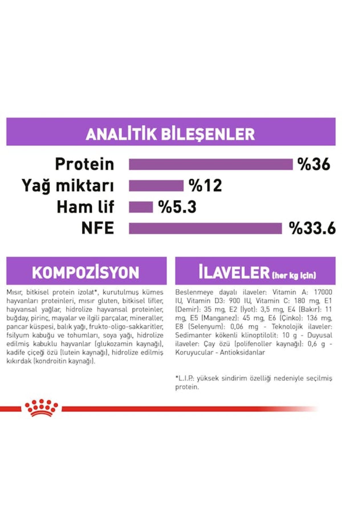 Sterilised 7 Yaşlı Kedi Maması 3.5 Kg