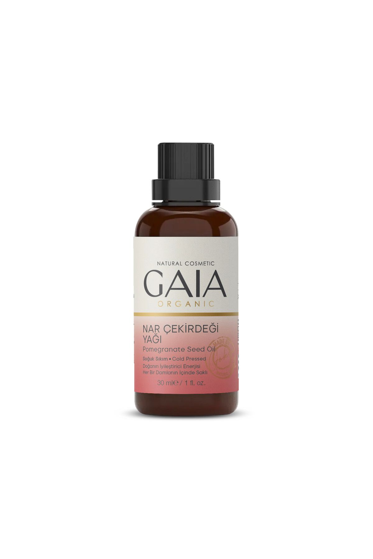 Gaia Organic Nar ÇekirdeğiYağı 30 Ml(CAM DAML...