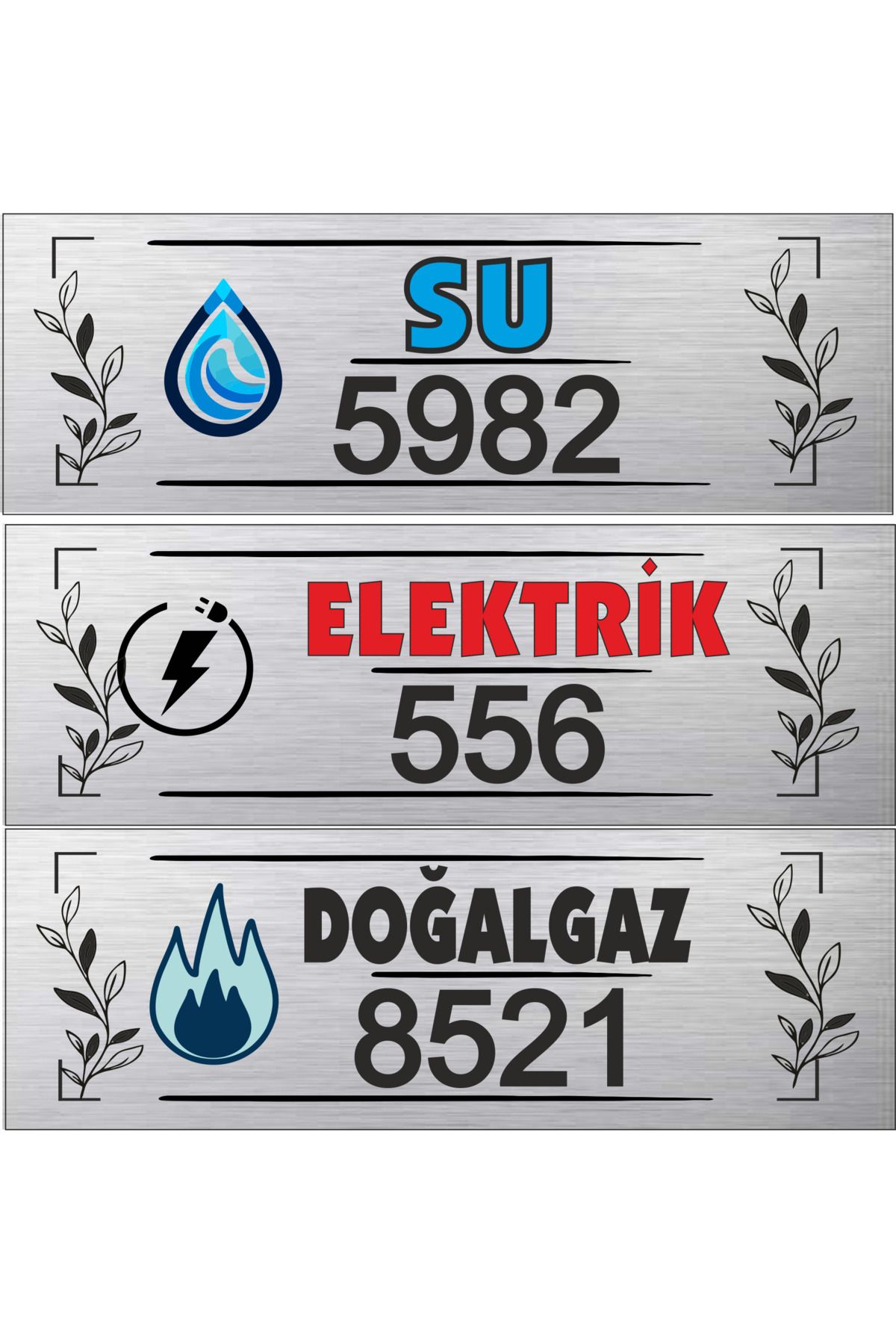 sıradışıhediyem Elektrik, su, doğalgaz abone...