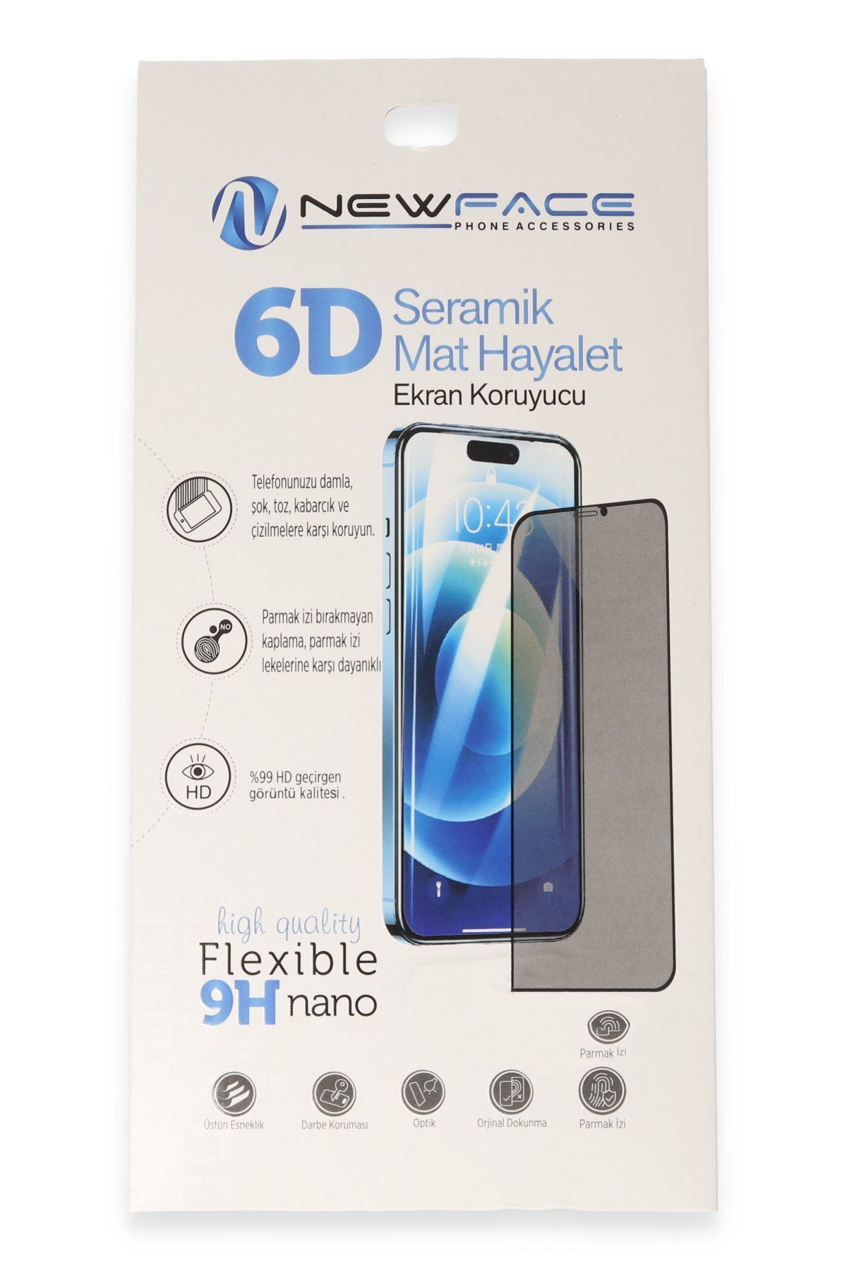 Vivo Y36 6D Antistatik Mat Seramik Hayalet Nano Ekran Koruyucu 563135