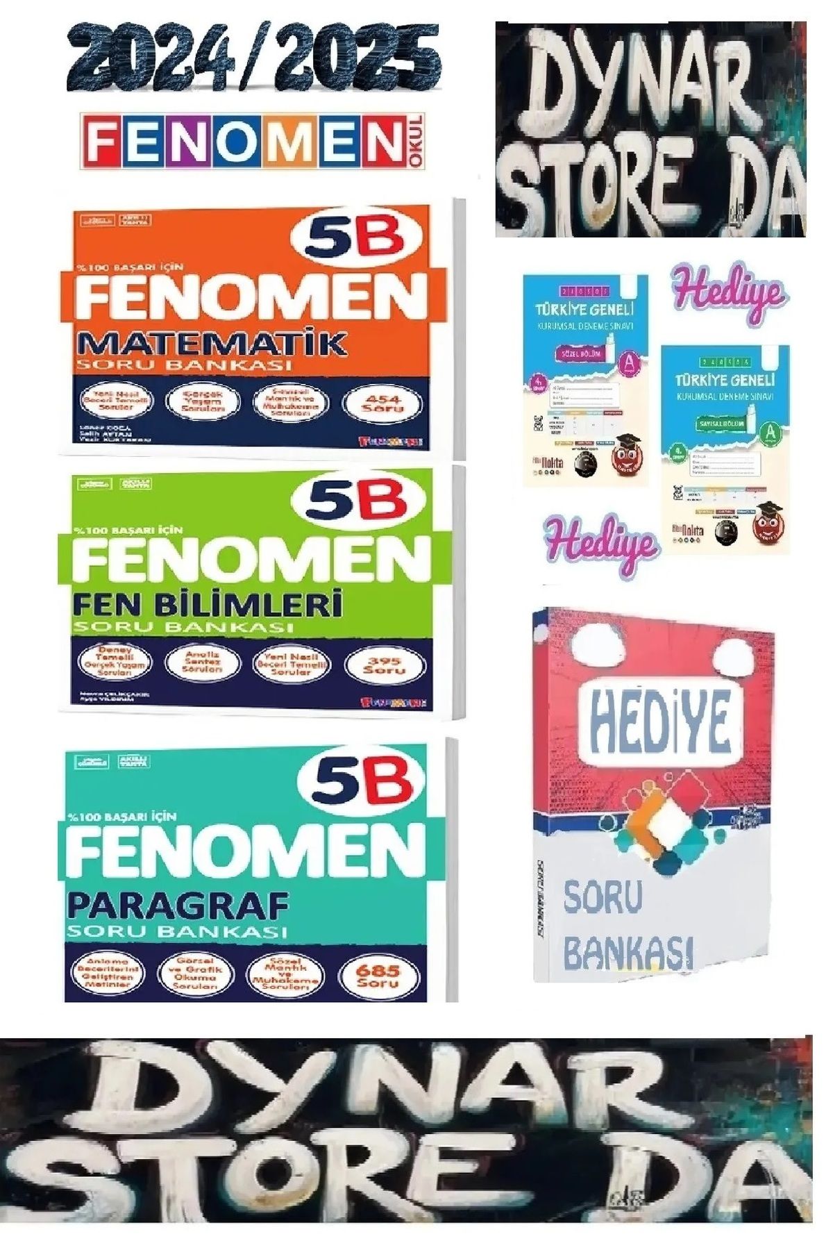 Fenomen Yayıncılıkfenomen5.sınıf B serisi mat...