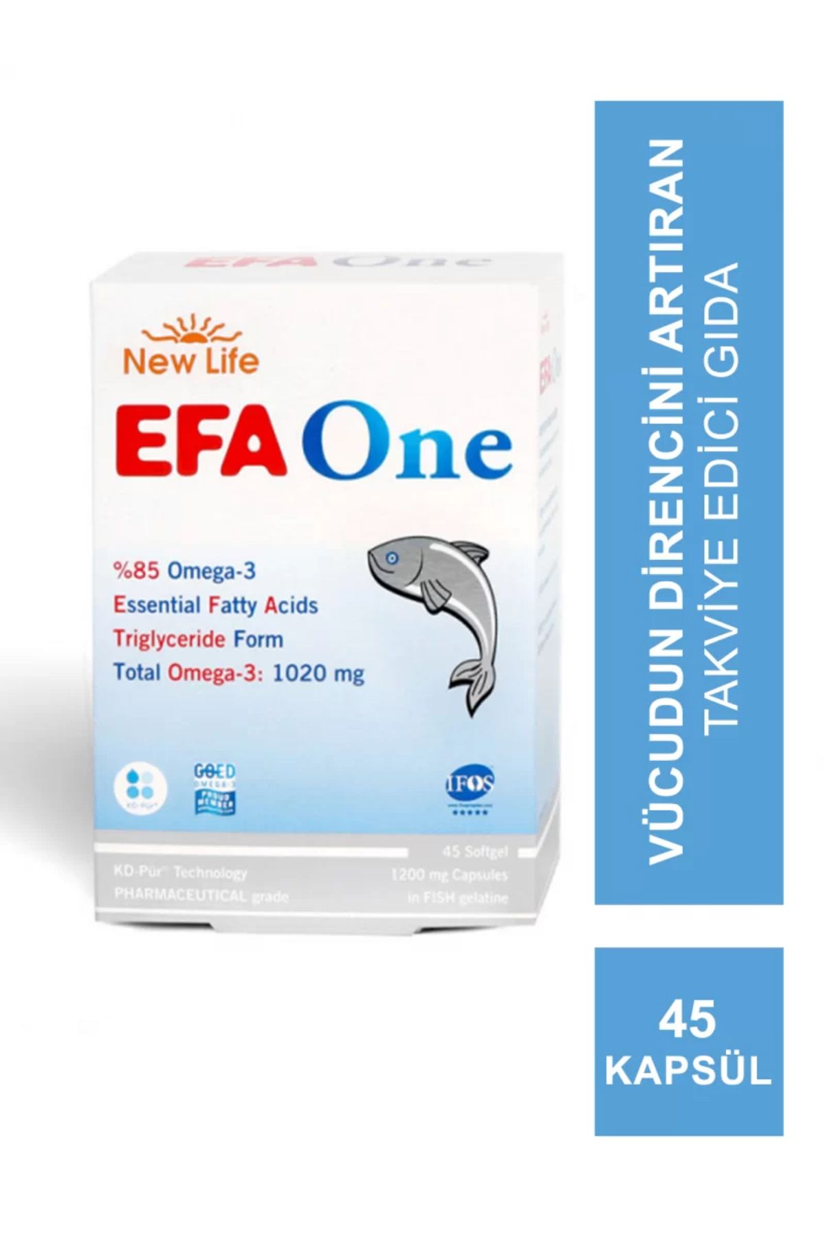 New Life EFA One 1200 mg 45Kapsül