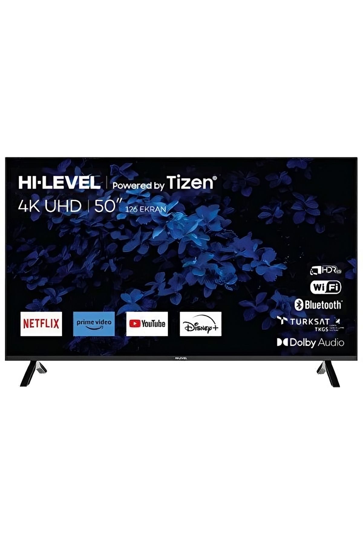 Hi-Level Tizen HL50FMN501 50"UHD Smart TV (ÜC...