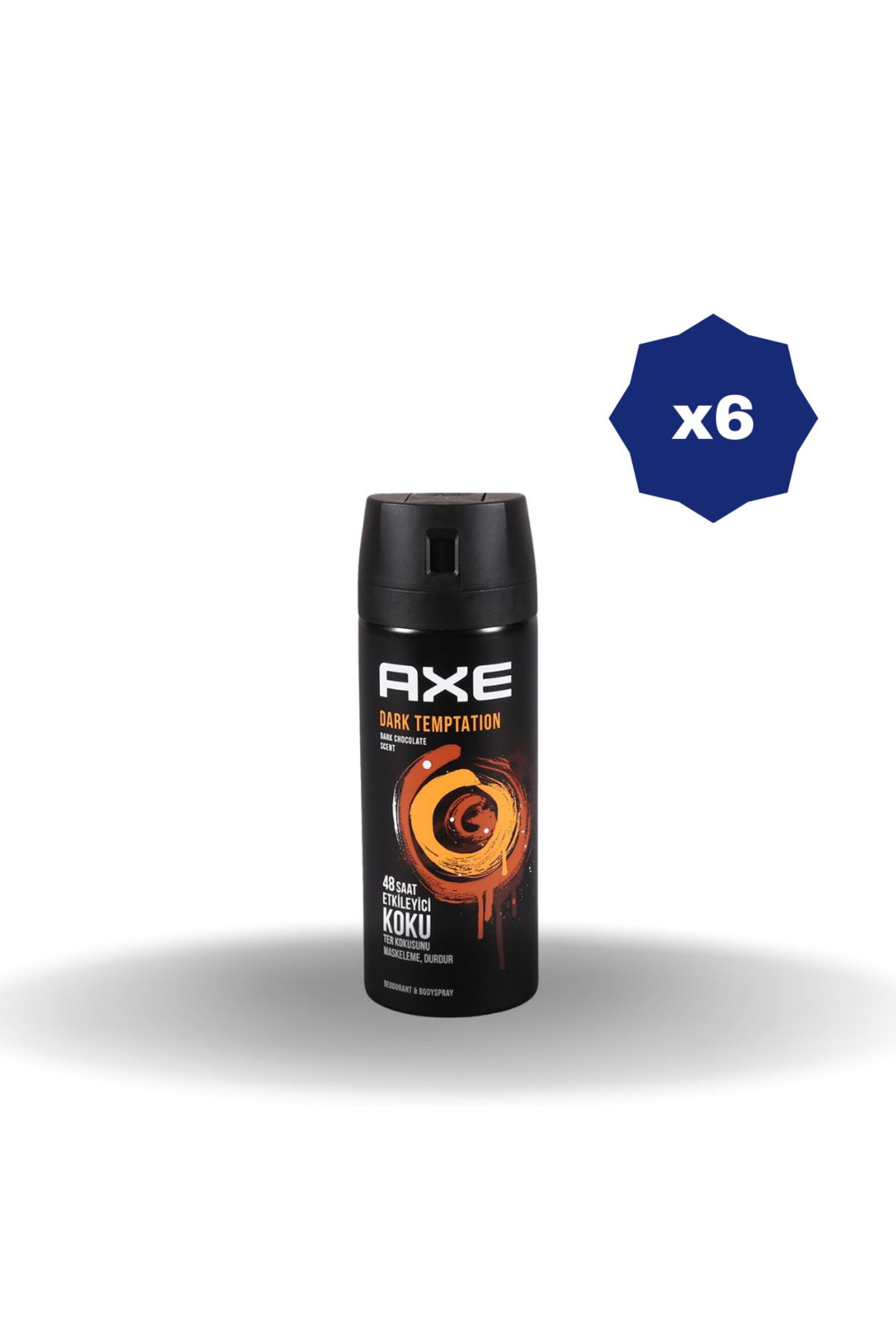 AxeDARK TEMPTATİON DEODORANT150 ML X 6 ADET