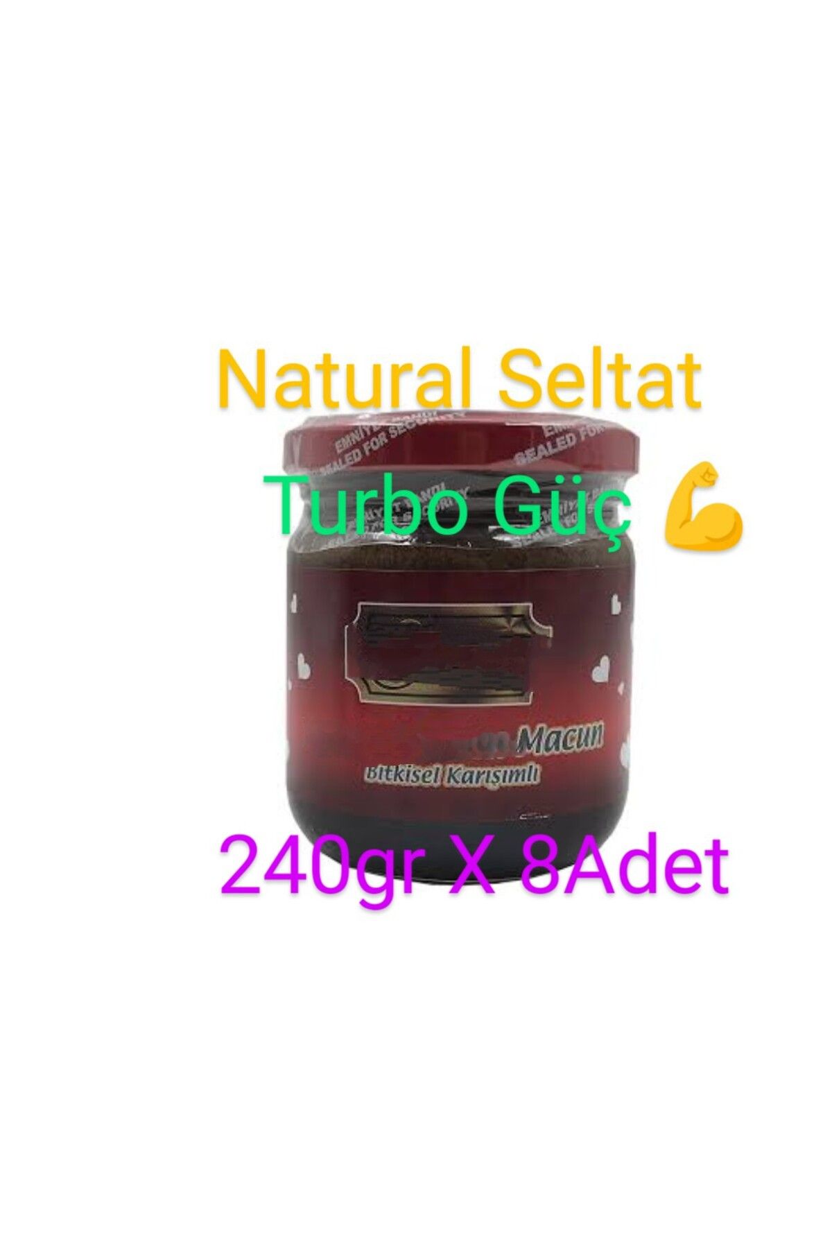 Natural Seltat (ORJİNAL)Ginsengli Macun 240gr...