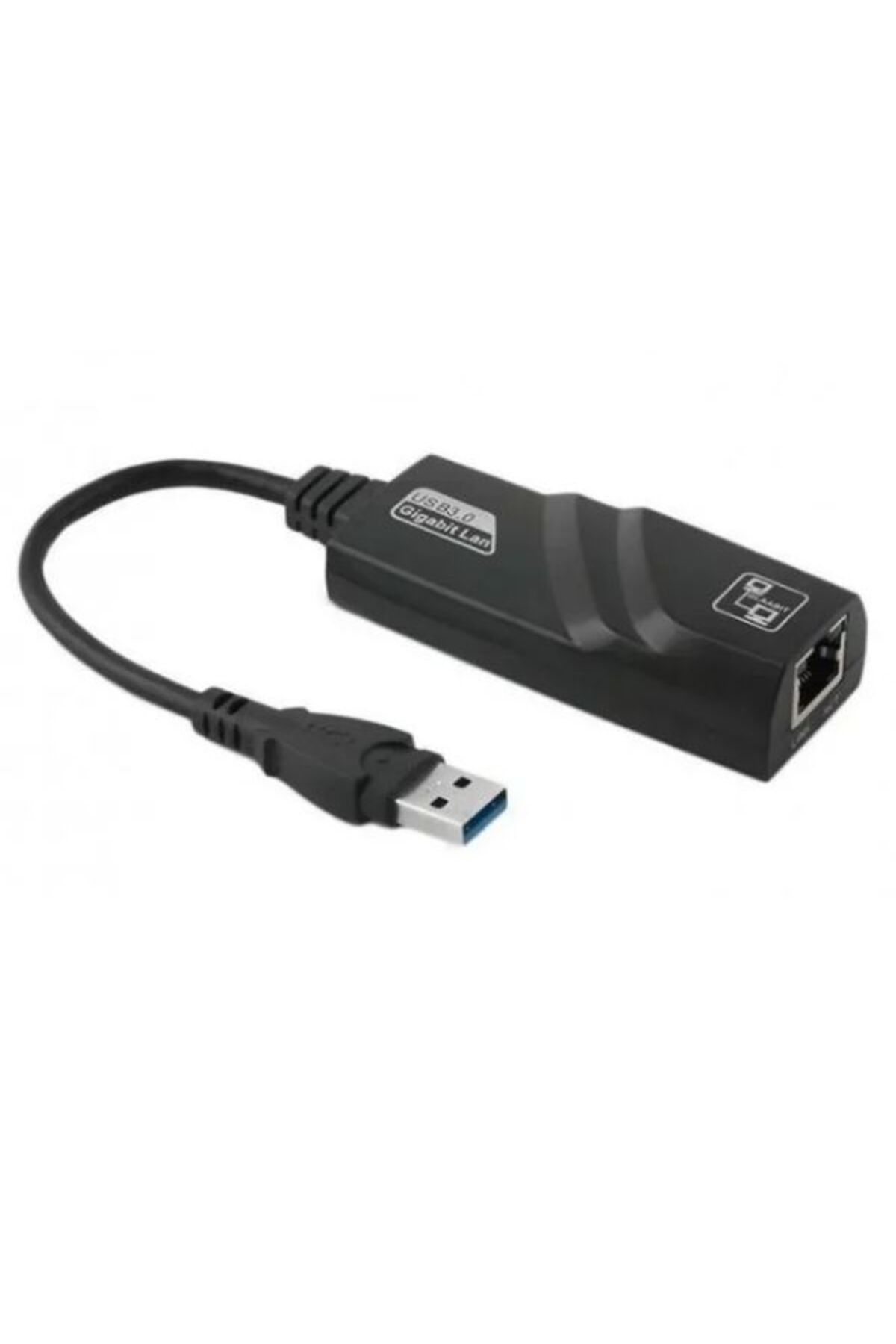 1000 Gigabit Mbps USB Ethernet Çevirici Dönüştürücü Adaptör