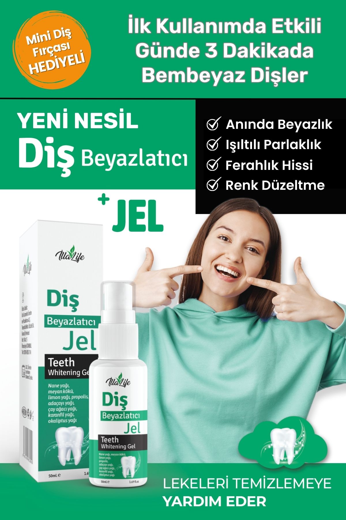 İlla LifeWhitening ExpertHızlı Etkili Diş Bey...