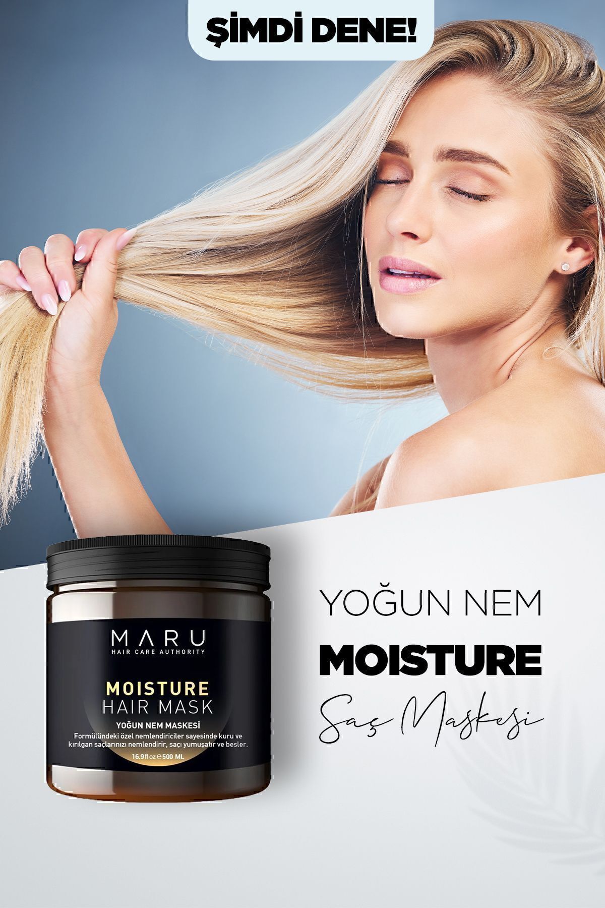 Kuru Ve Yıpranmış Saçlar Için Keratin & Biotin Onarıcı Saç Maskesi 500 ml