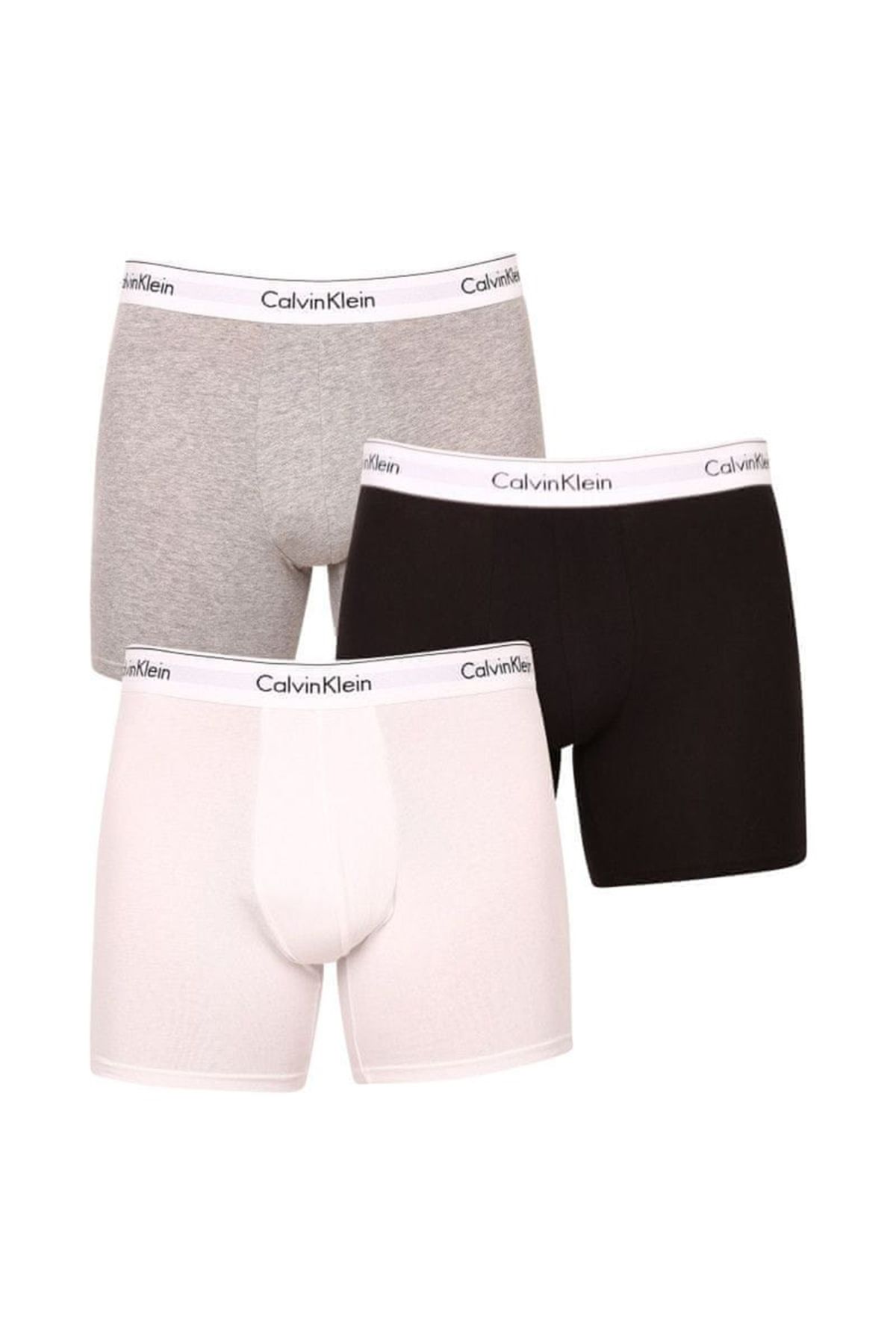 Calvin Klein Erkek 3 Lü BoxerNb2381a-mp1