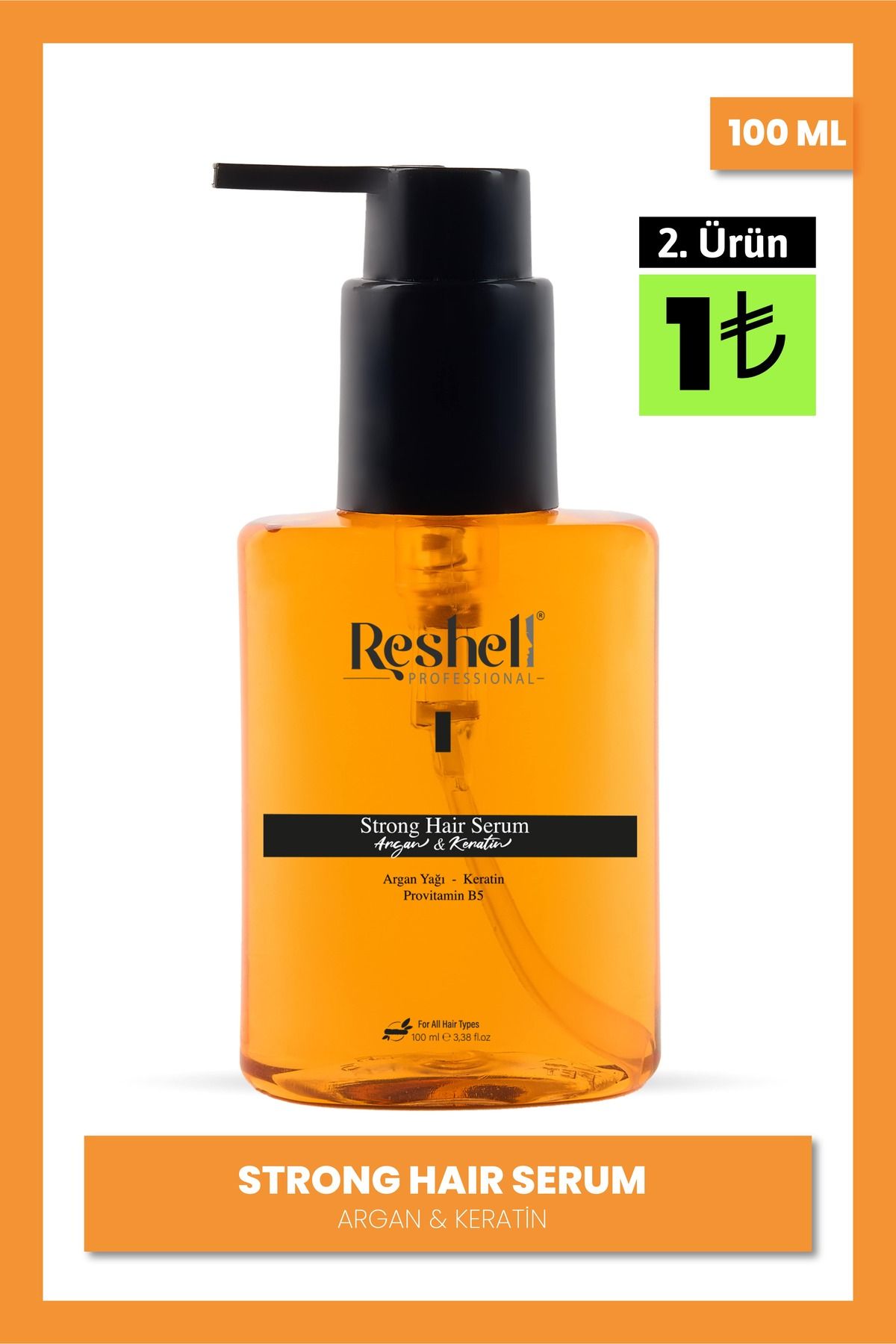 ReshellOnarıcı BesleyiciArgan Ve Keratin Saç...