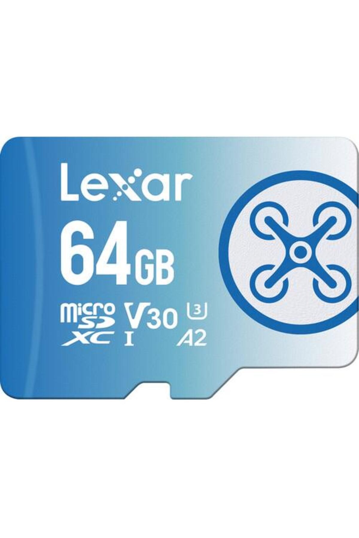 Lexar Fly 64GB Micro SD160MB/60Mbs 4K V30 Haf...