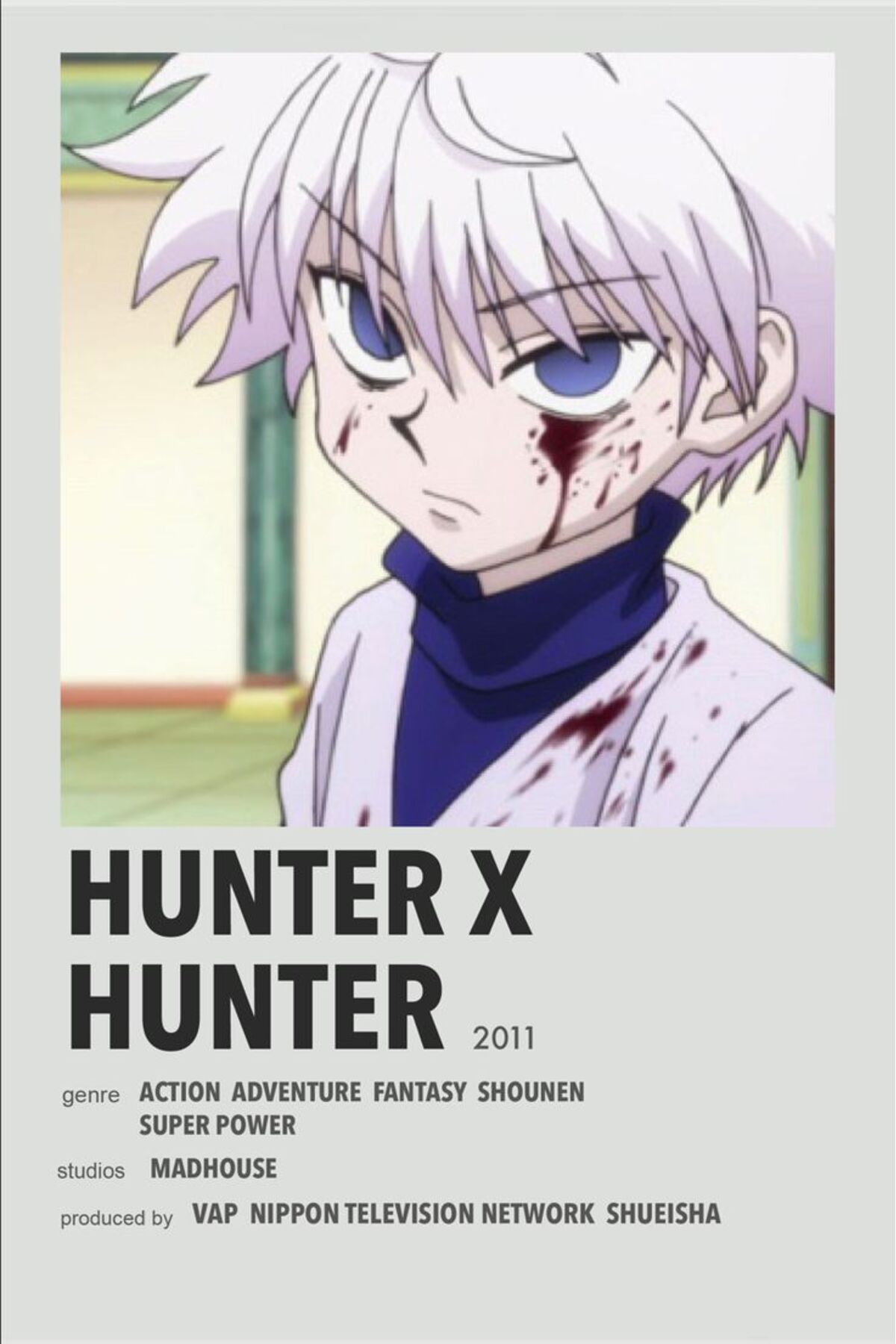 ROLLAS STORE hunter x hunteranime a4 boy post...