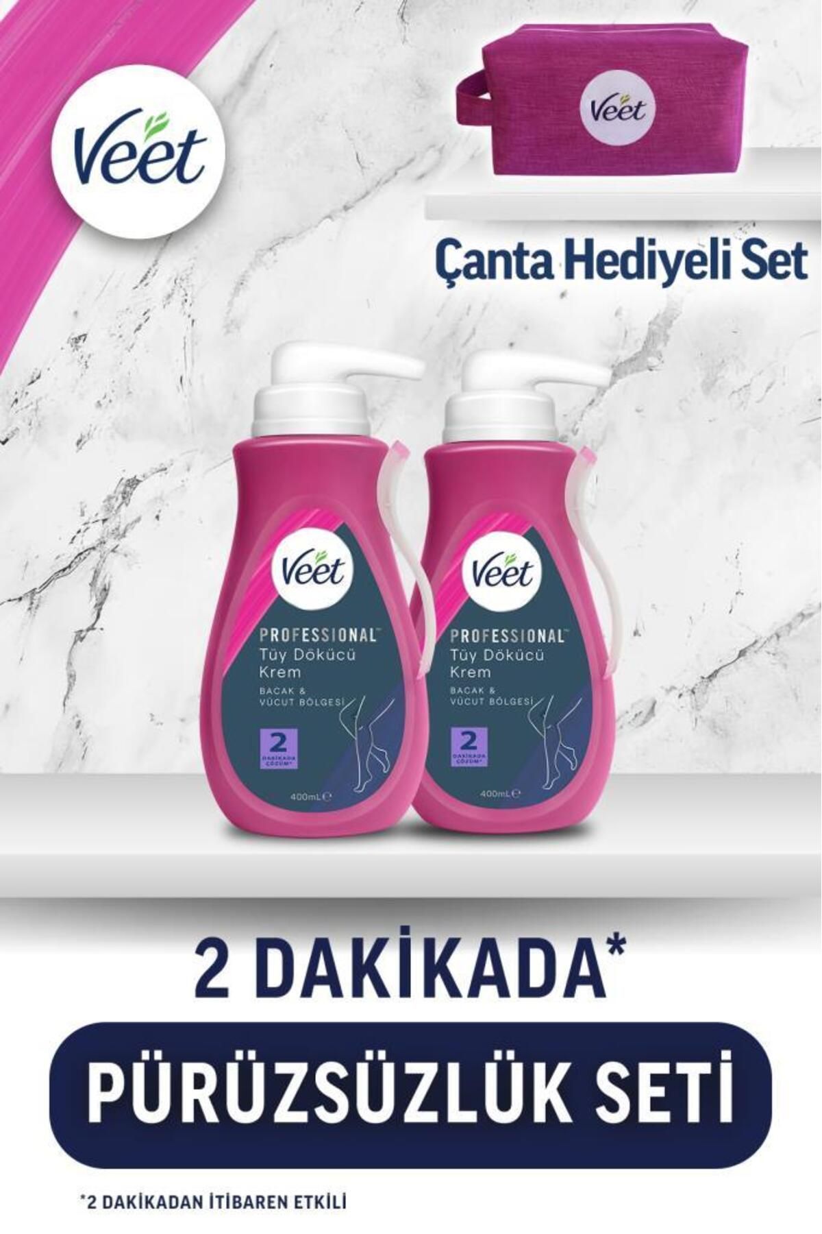 VeetProfessional ÇantaHediyeli 2 Dakikada Pür...