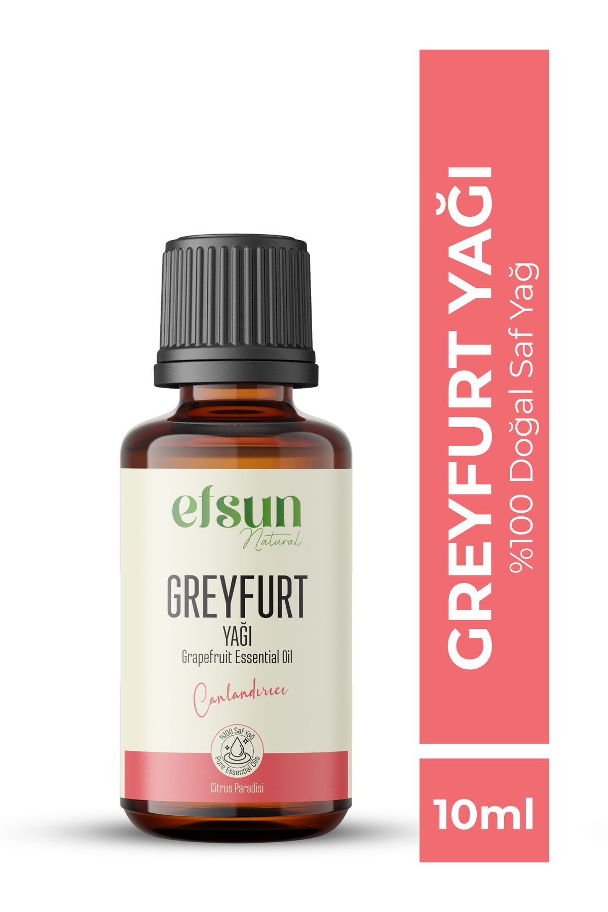 Efsun NaturalGreyfurt UçucuYağı %100 Doğal Sa...