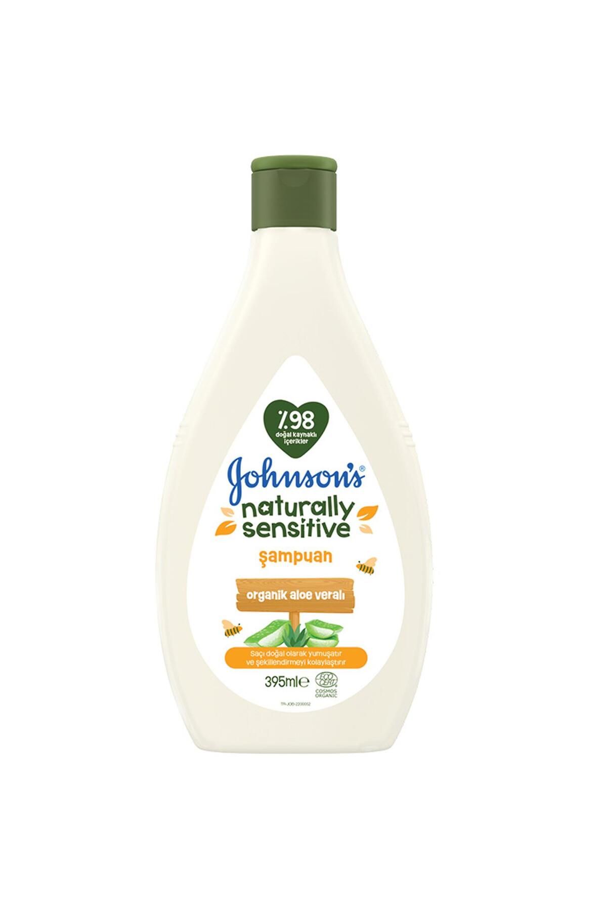 Johnsons Baby Naturally Sensitive Şampuan 395 ml