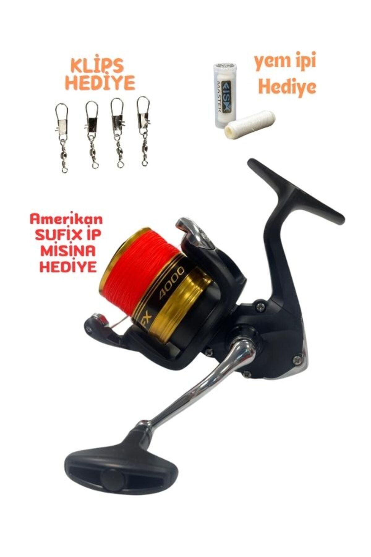 shimano İp Misina-klips-Yemipi Hediyeli - Fx...