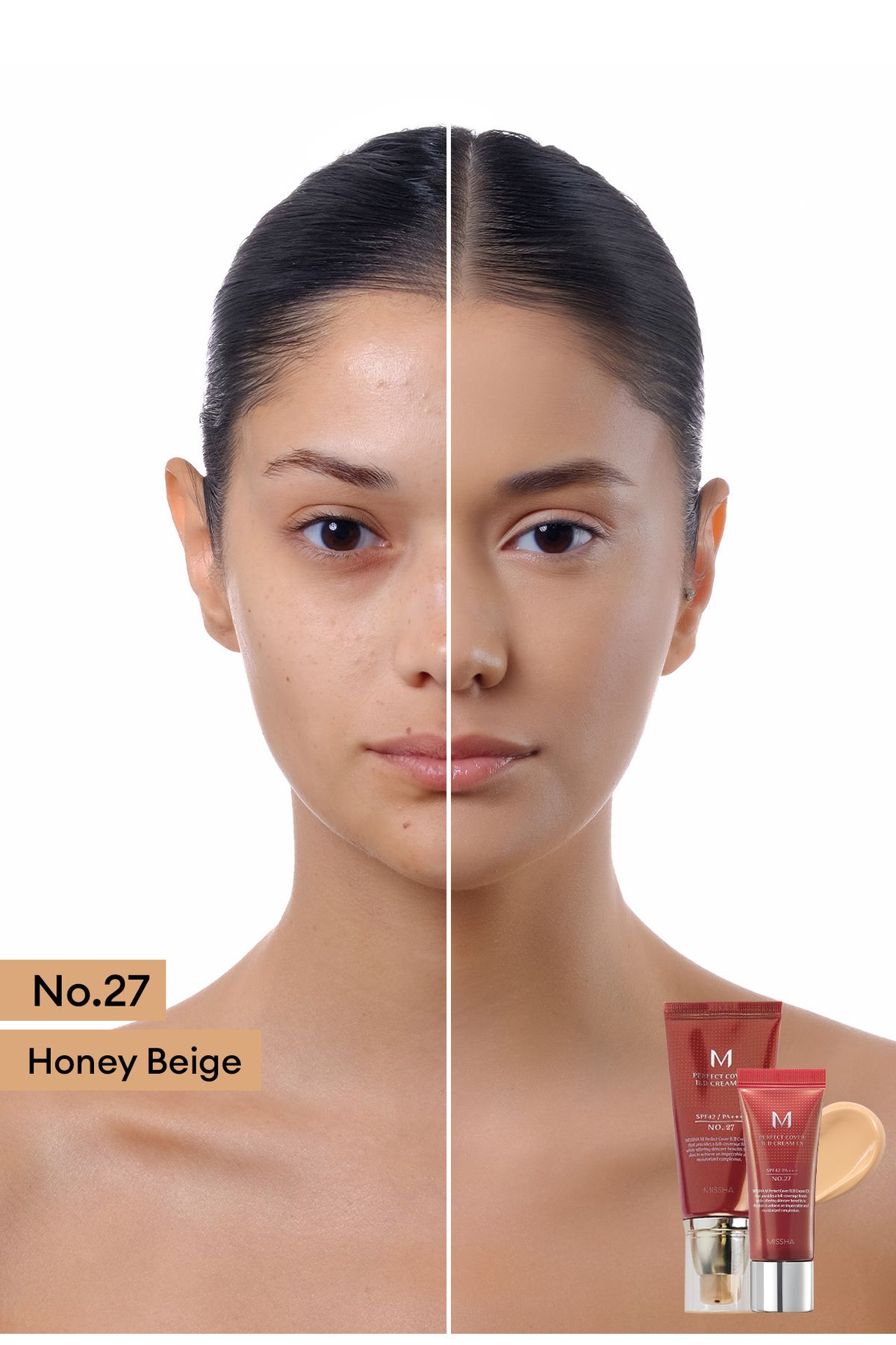 Mükemmel Kapatıcılık Sunan Çok Fonksiyonlu M Perfect Cover Bb Cream Ex Spf42/pa No.21 (20ML)