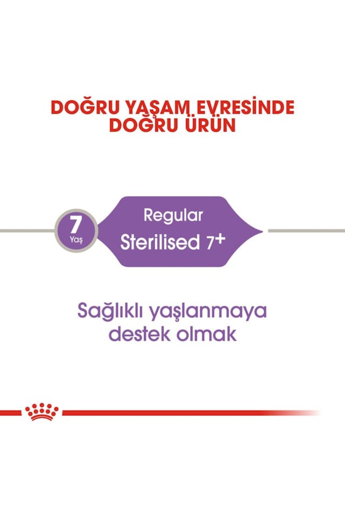 Sterilised 7 Yaşlı Kedi Maması 3.5 Kg