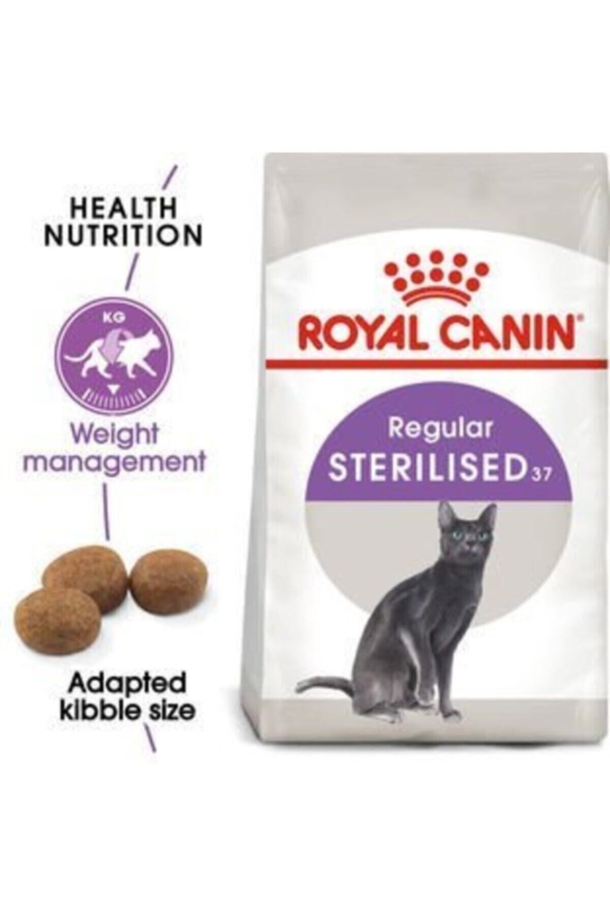 Sterilised 37 Kısırlaştırılmış Kedi Maması 2kg