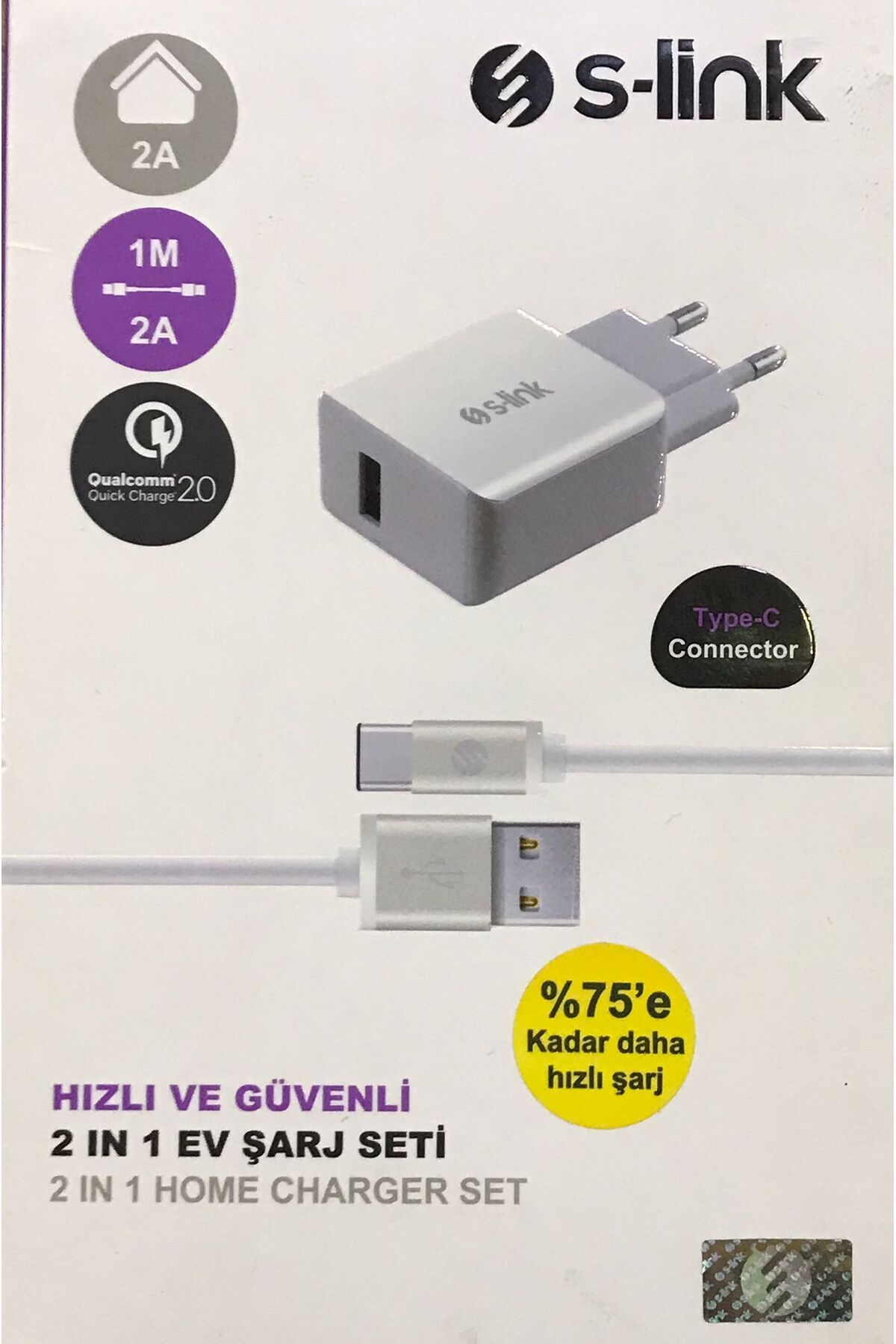 S-Link Swapp S-LİNK TYPE-C 2.0 AMPER ŞARJ  Cİ...