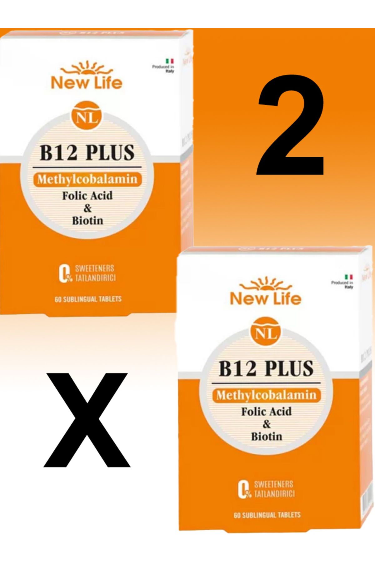 New Life B12 Plus 60 TabletX2