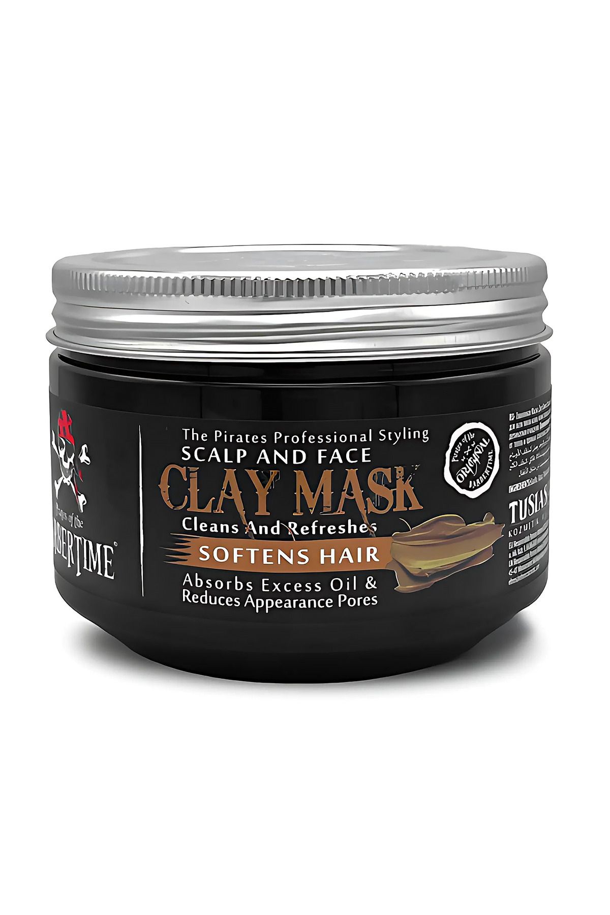 Clay Mask - Kil Maskesi (Saç ve Yüz) 450 Gr.