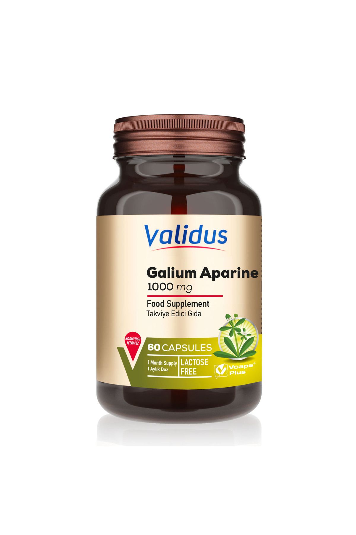 ValidusGalium Aparine 1000mg Yoğurtotu İçeren...