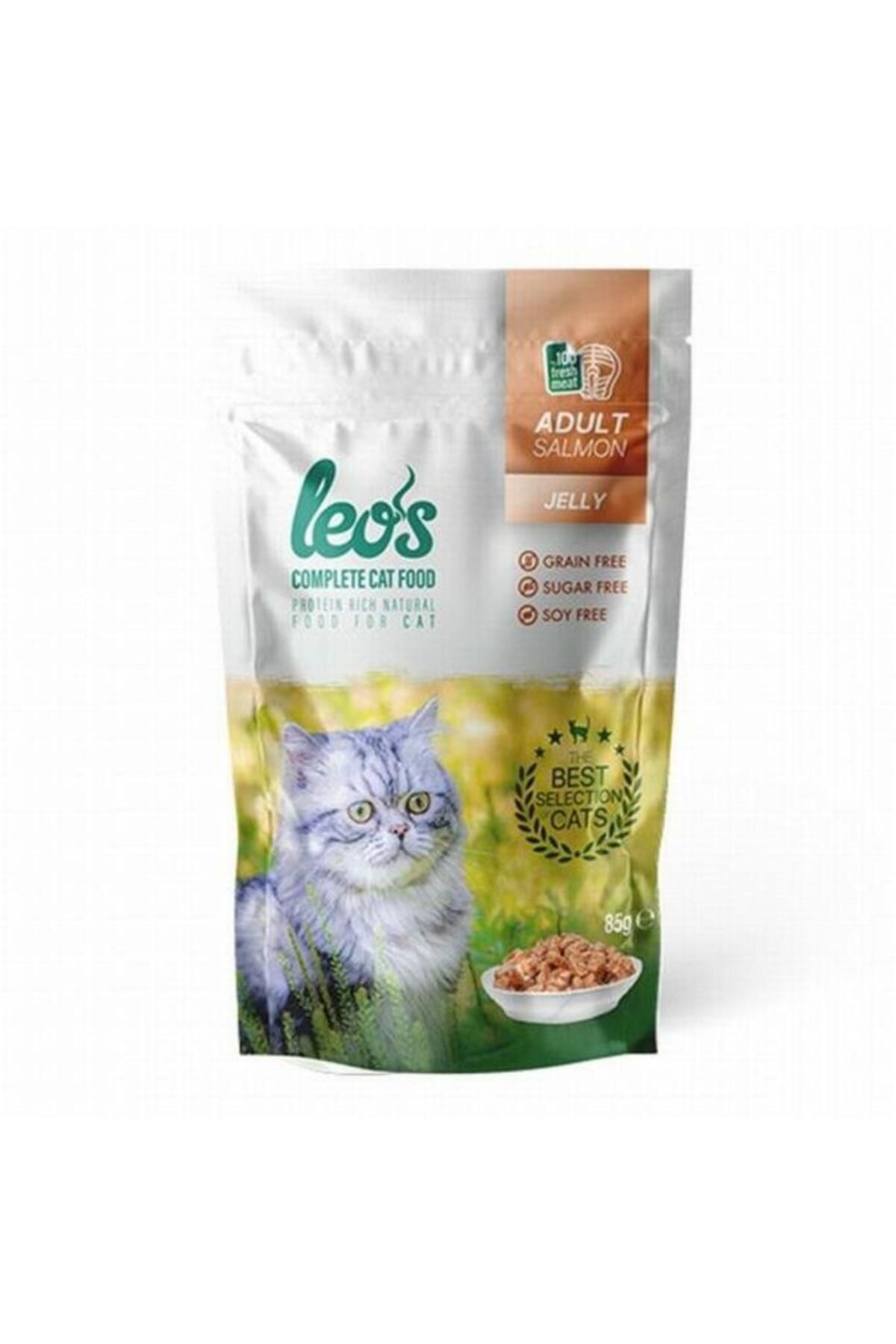 Furlo Leos Pouch SomonluYetişkin Kedi Konserv...