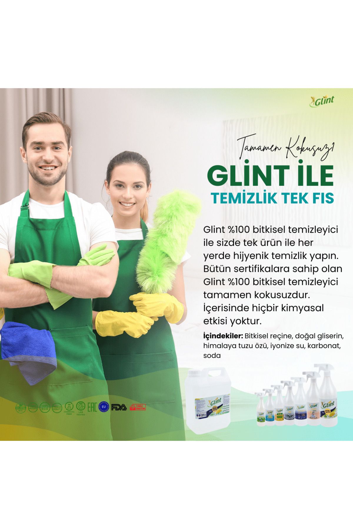 5 Litre %100 Bitkisel Yerli Üretim Çok Amaçlı Genel Temizlik Kimyasalsız Klorsuz Yüzey Temizleyici