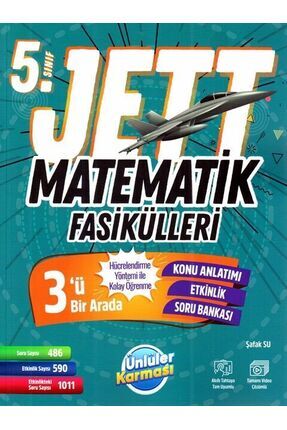 5. Sınıf Jett Matematik Fasikülleri (2025-2026 GÜNCEL BASKI) Image 0