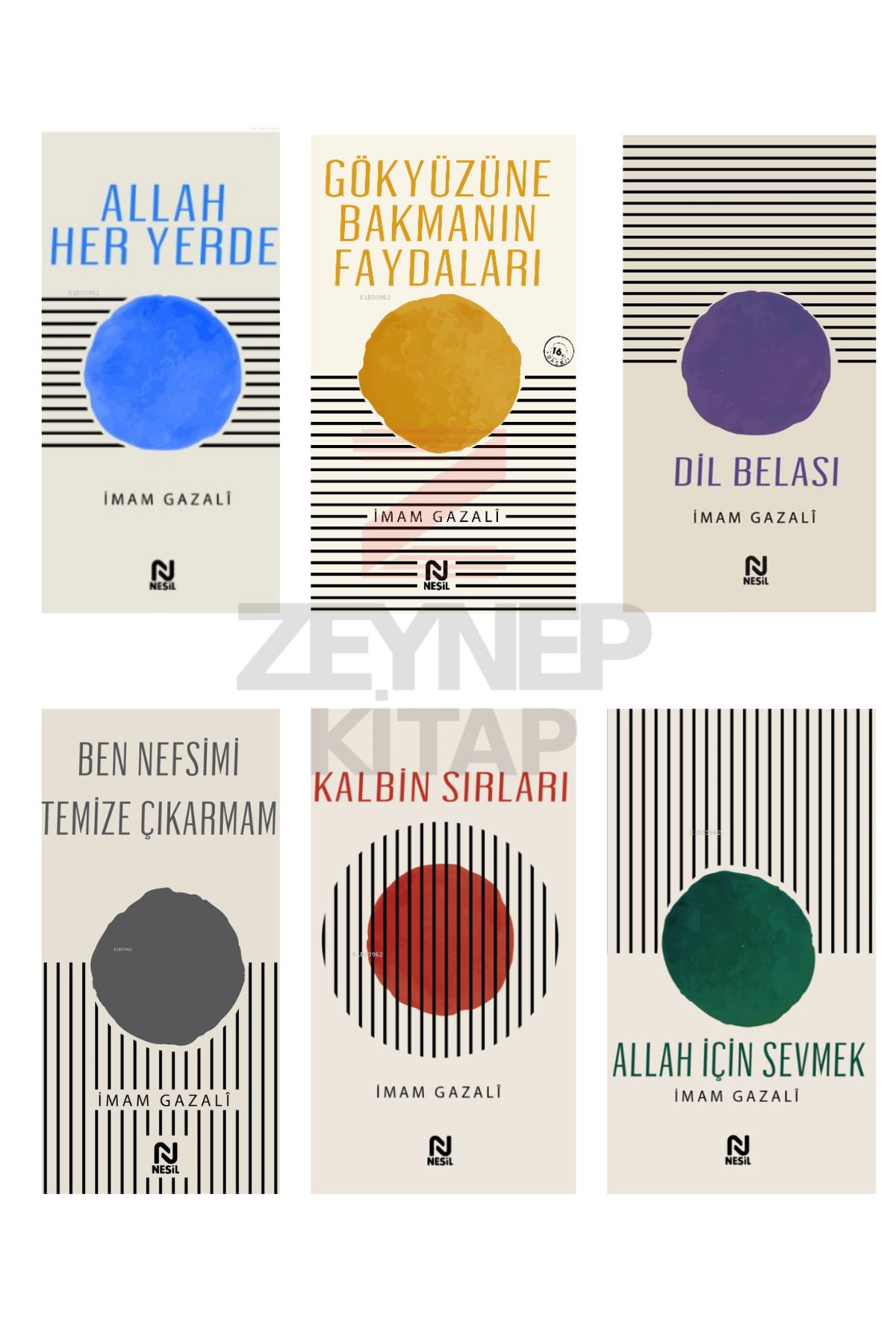 Nesil Yayınlarıİmam GazaliSeti 6 Kitap Set (D...