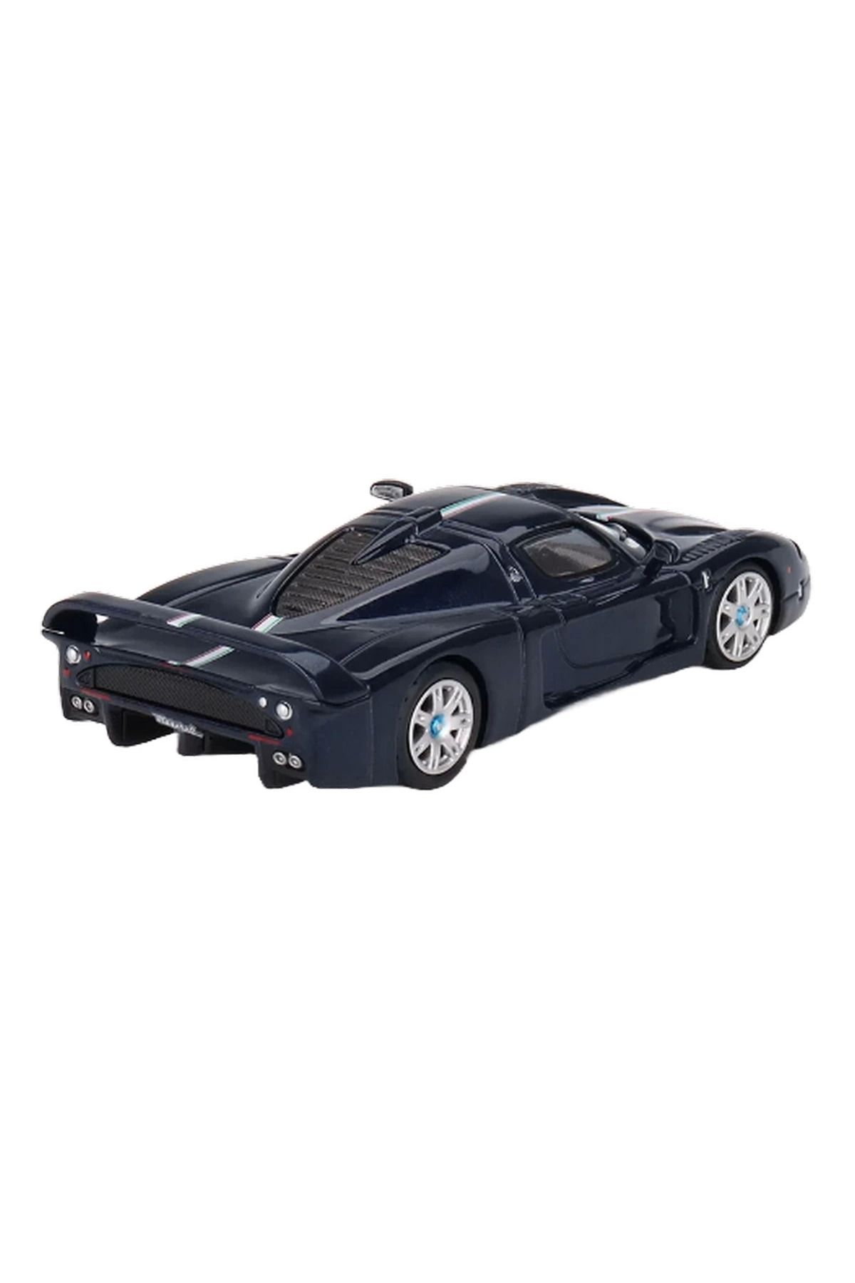 Model  1/64 BBR Maserati MC12 Stradale Blue Metallic w/ Stripe