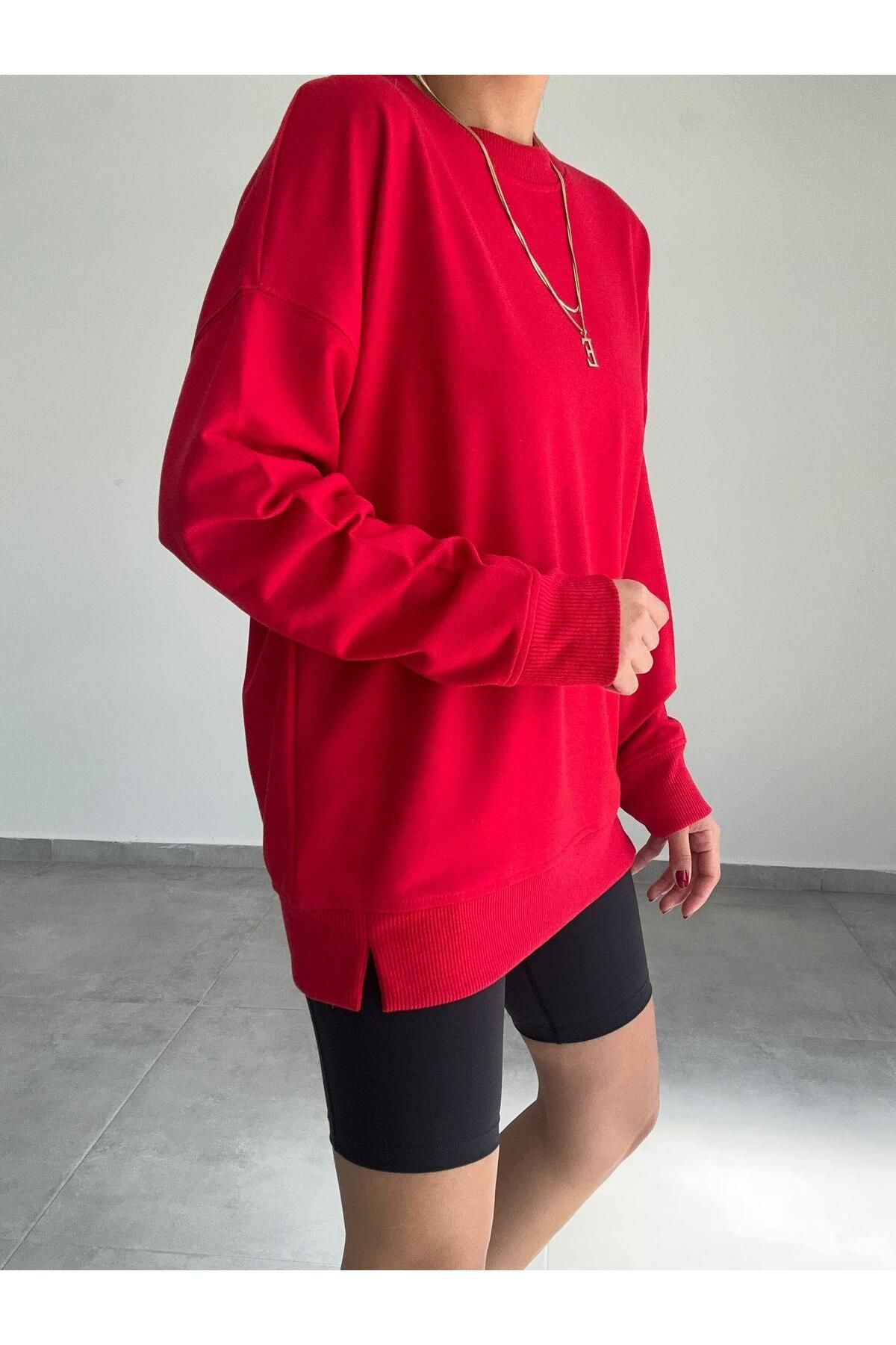 Oversize Sweatshirt, Oversize Kadın Sweat, Premium Kalıp Kumaş