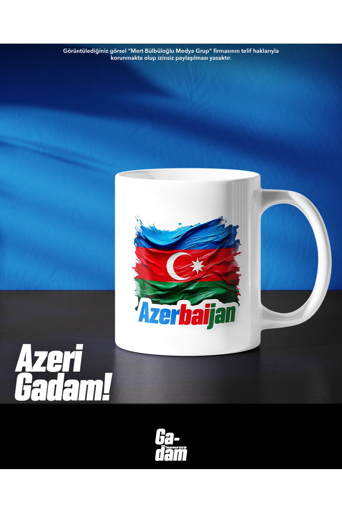 GadamAzerbaycan Özel TasarımKupa