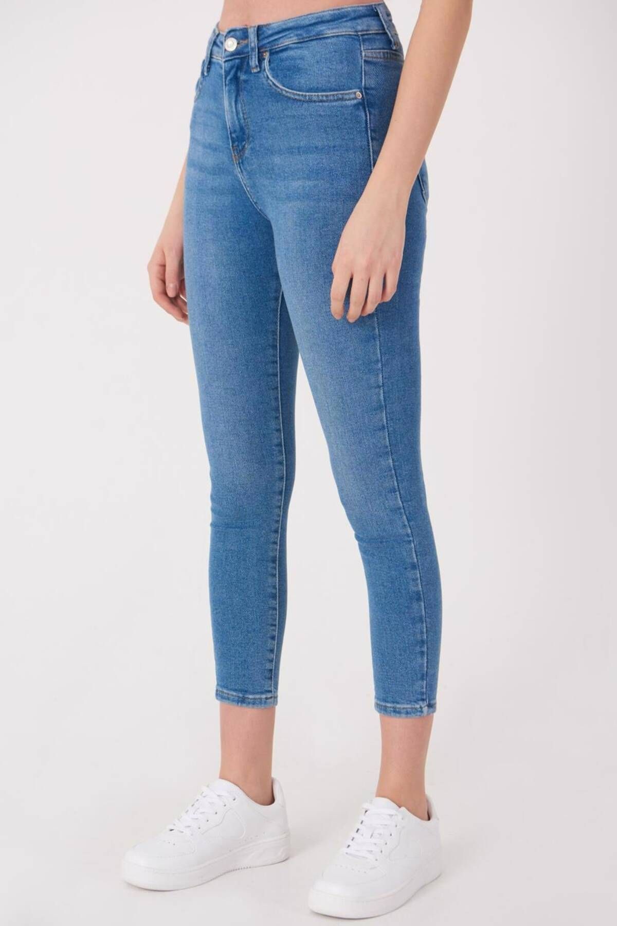 Yüksek Bel Skinny Jean Pantolon Pn6578-pnp